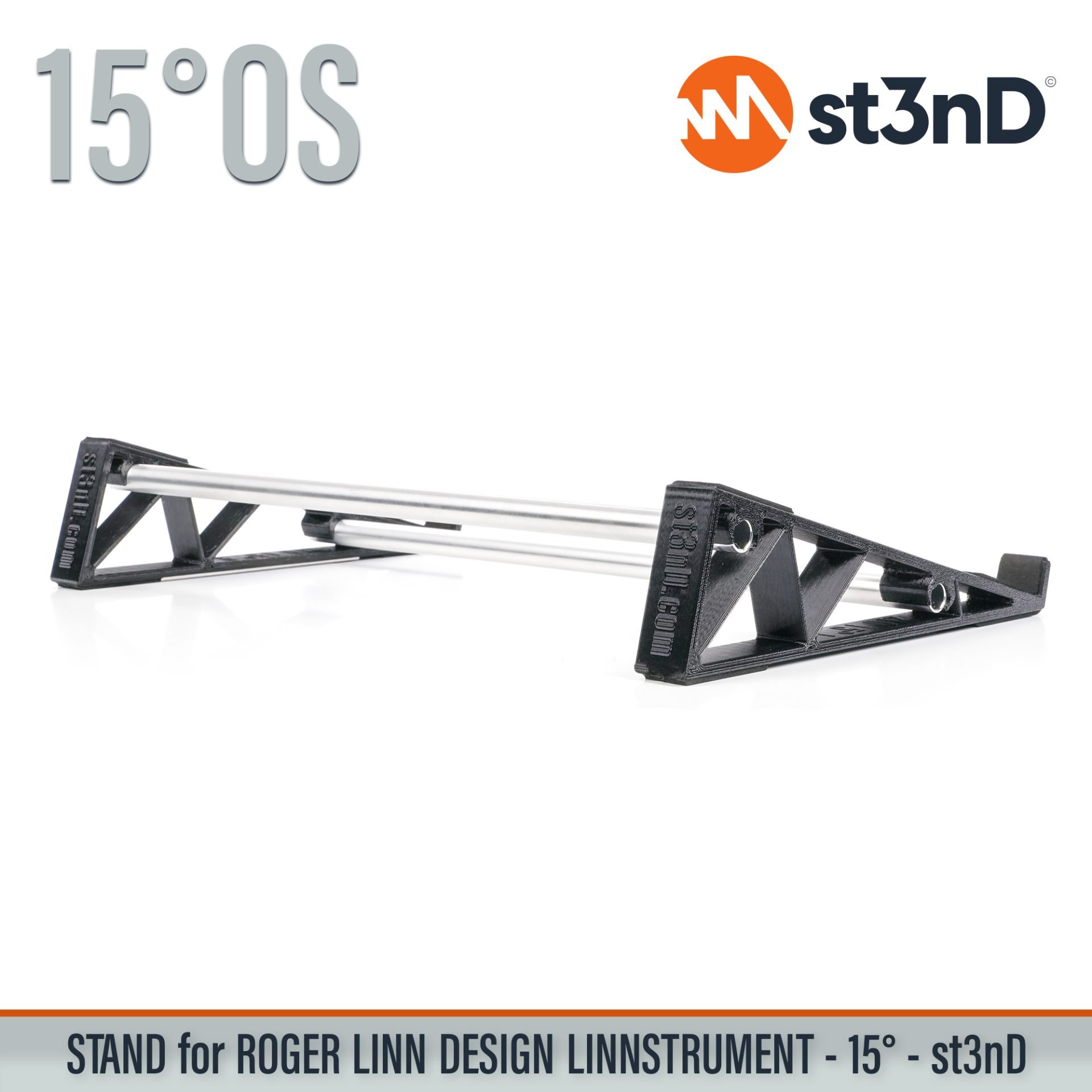controller home studio instrument accessory LINNSTRUMENT LINNSTRUMENT 128 midi controller portable ROGER LINN DESIGN ROGER LINN DESIGN LINNSTRUMENT ROGER LINN DESIGN LINNSTRUMENT 128 st3nD stable stand strong studio accessory sturdy synth synth accessory tilted