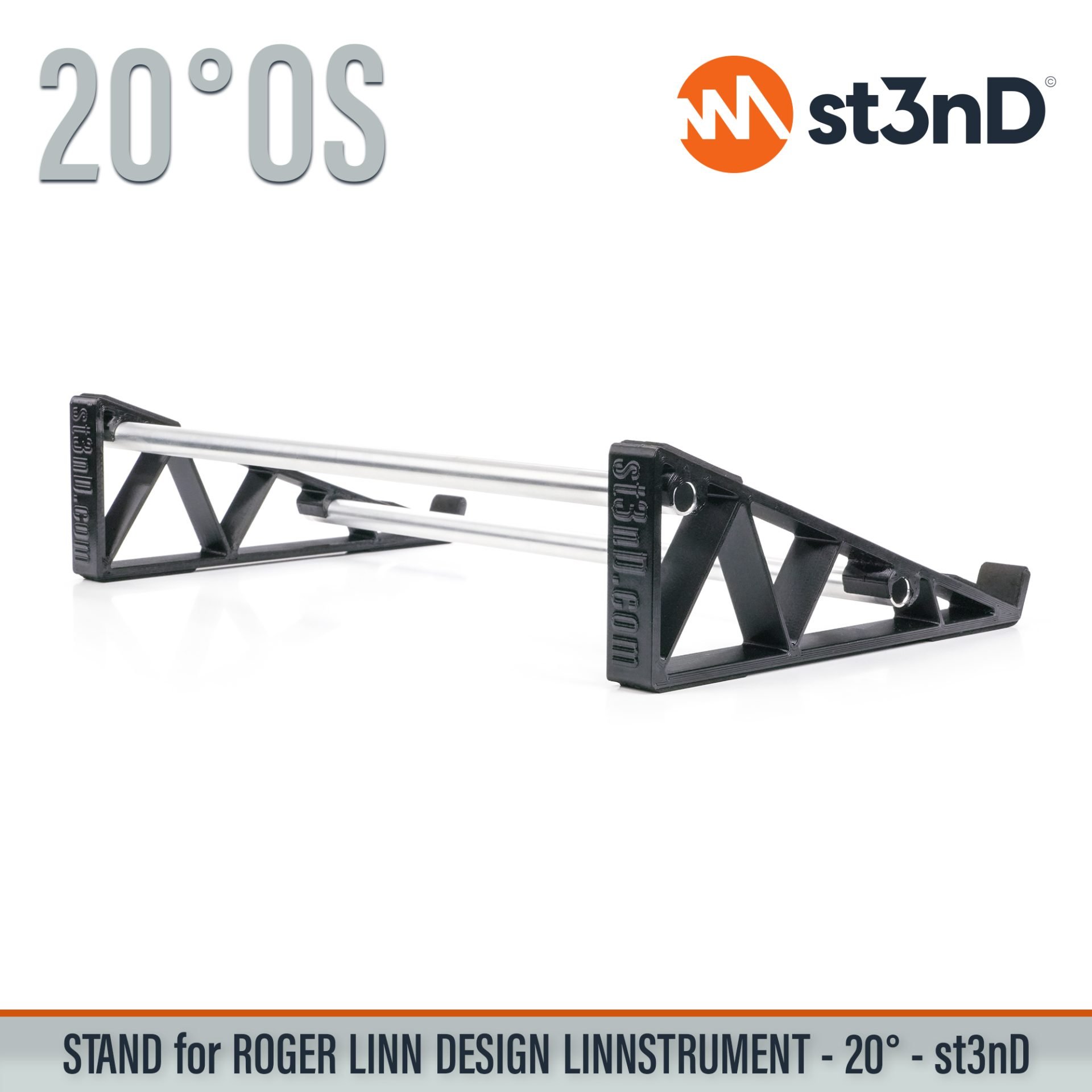 controller home studio instrument accessory LINNSTRUMENT LINNSTRUMENT 128 midi controller portable ROGER LINN DESIGN ROGER LINN DESIGN LINNSTRUMENT ROGER LINN DESIGN LINNSTRUMENT 128 st3nD stable stand strong studio accessory sturdy synth synth accessory tilted
