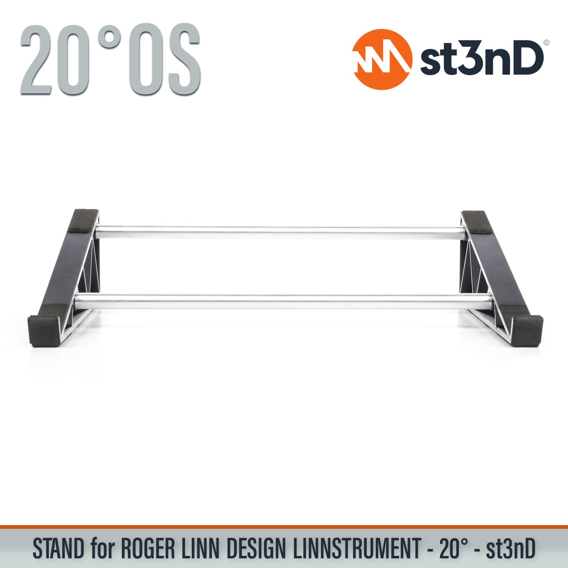 controller home studio instrument accessory LINNSTRUMENT LINNSTRUMENT 128 midi controller portable ROGER LINN DESIGN ROGER LINN DESIGN LINNSTRUMENT ROGER LINN DESIGN LINNSTRUMENT 128 st3nD stable stand strong studio accessory sturdy synth synth accessory tilted