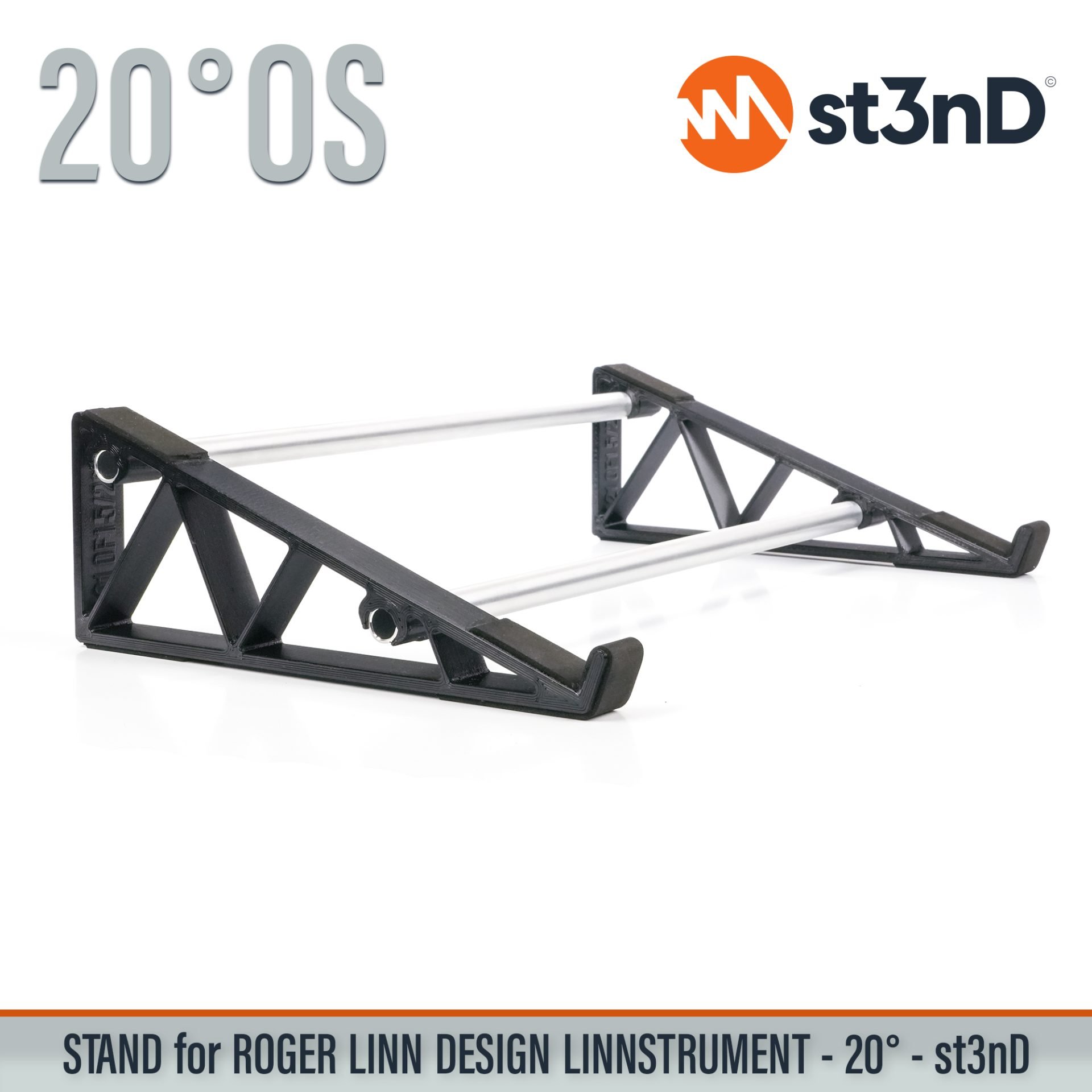 controller home studio instrument accessory LINNSTRUMENT LINNSTRUMENT 128 midi controller portable ROGER LINN DESIGN ROGER LINN DESIGN LINNSTRUMENT ROGER LINN DESIGN LINNSTRUMENT 128 st3nD stable stand strong studio accessory sturdy synth synth accessory tilted