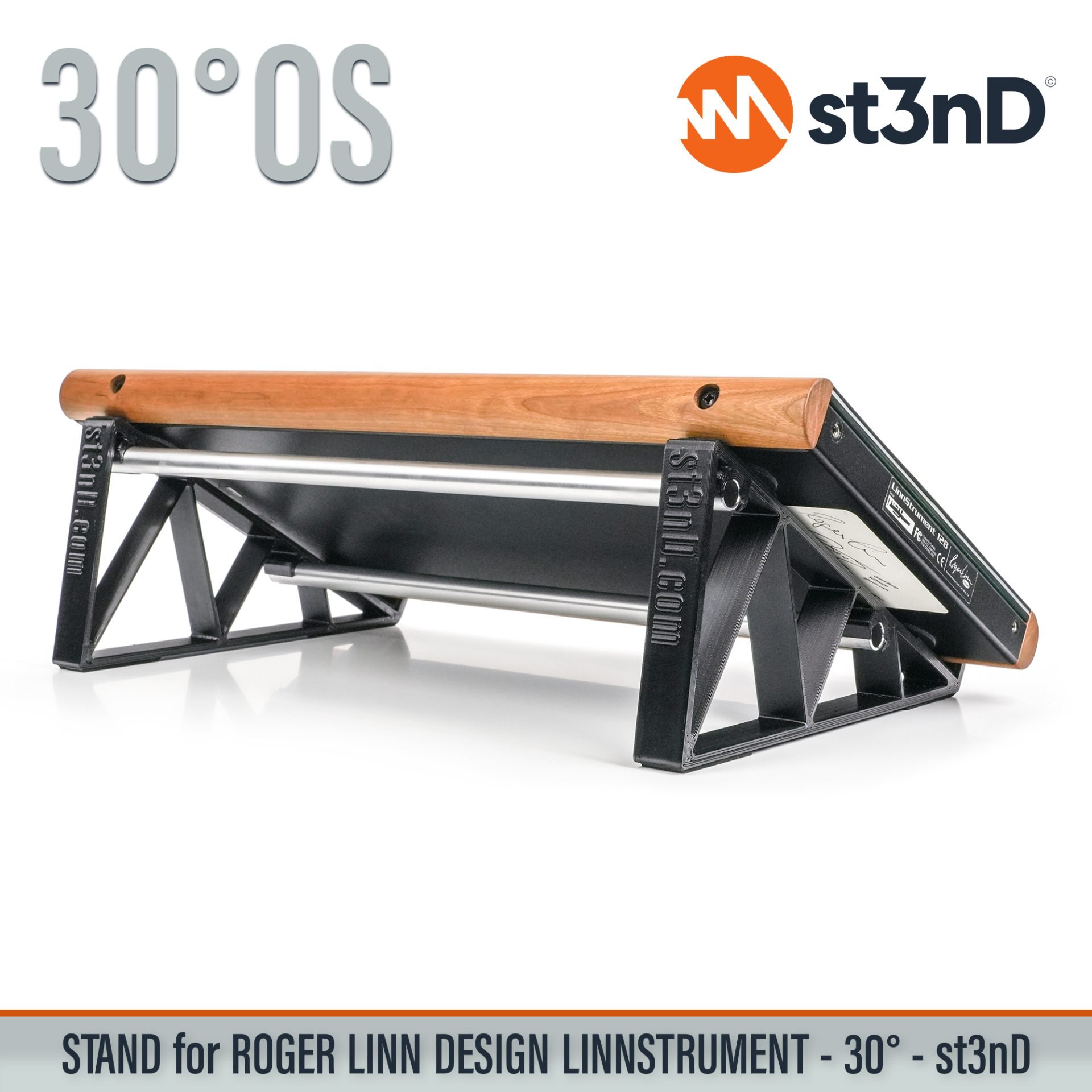 controller home studio instrument accessory portable st3nD stable stand strong studio accessory sturdy synth synth accessory tilted ROGER LINN DESIGN LINNSTRUMENT 128 ROGER LINN DESIGN LINNSTRUMENT ROGER LINN DESIGN LINNSTRUMENT 128 LINNSTRUMENT