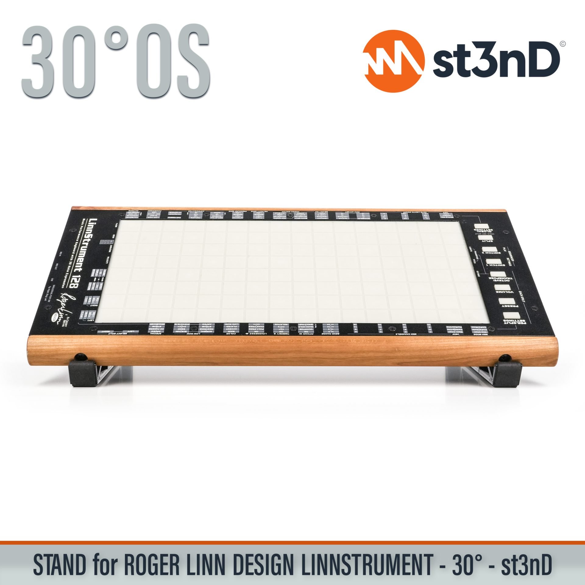 controller home studio instrument accessory portable st3nD stable stand strong studio accessory sturdy synth synth accessory tilted ROGER LINN DESIGN LINNSTRUMENT 128 ROGER LINN DESIGN LINNSTRUMENT ROGER LINN DESIGN LINNSTRUMENT 128 LINNSTRUMENT