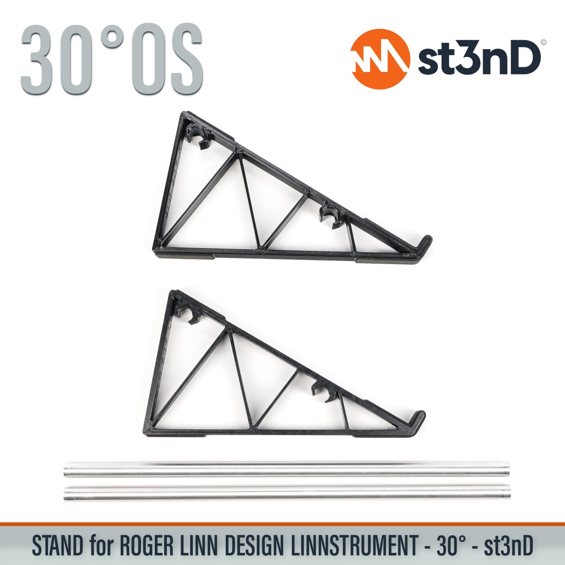 controller home studio instrument accessory LINNSTRUMENT LINNSTRUMENT 128 midi controller portable ROGER LINN DESIGN ROGER LINN DESIGN LINNSTRUMENT ROGER LINN DESIGN LINNSTRUMENT 128 st3nD stable stand strong studio accessory sturdy synth synth accessory tilted