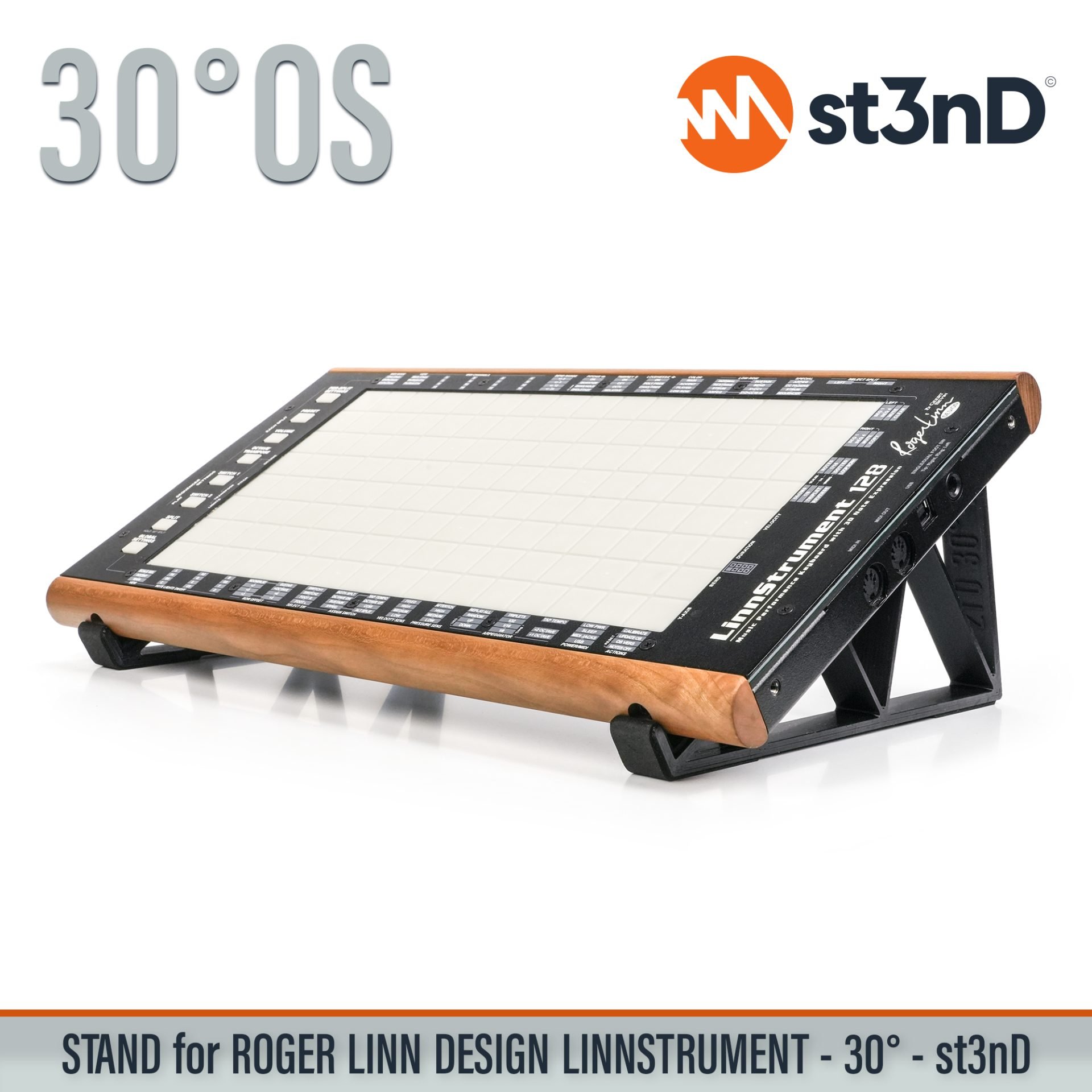 controller home studio instrument accessory portable st3nD stable stand strong studio accessory sturdy synth synth accessory tilted ROGER LINN DESIGN LINNSTRUMENT 128 ROGER LINN DESIGN LINNSTRUMENT ROGER LINN DESIGN LINNSTRUMENT 128 LINNSTRUMENT