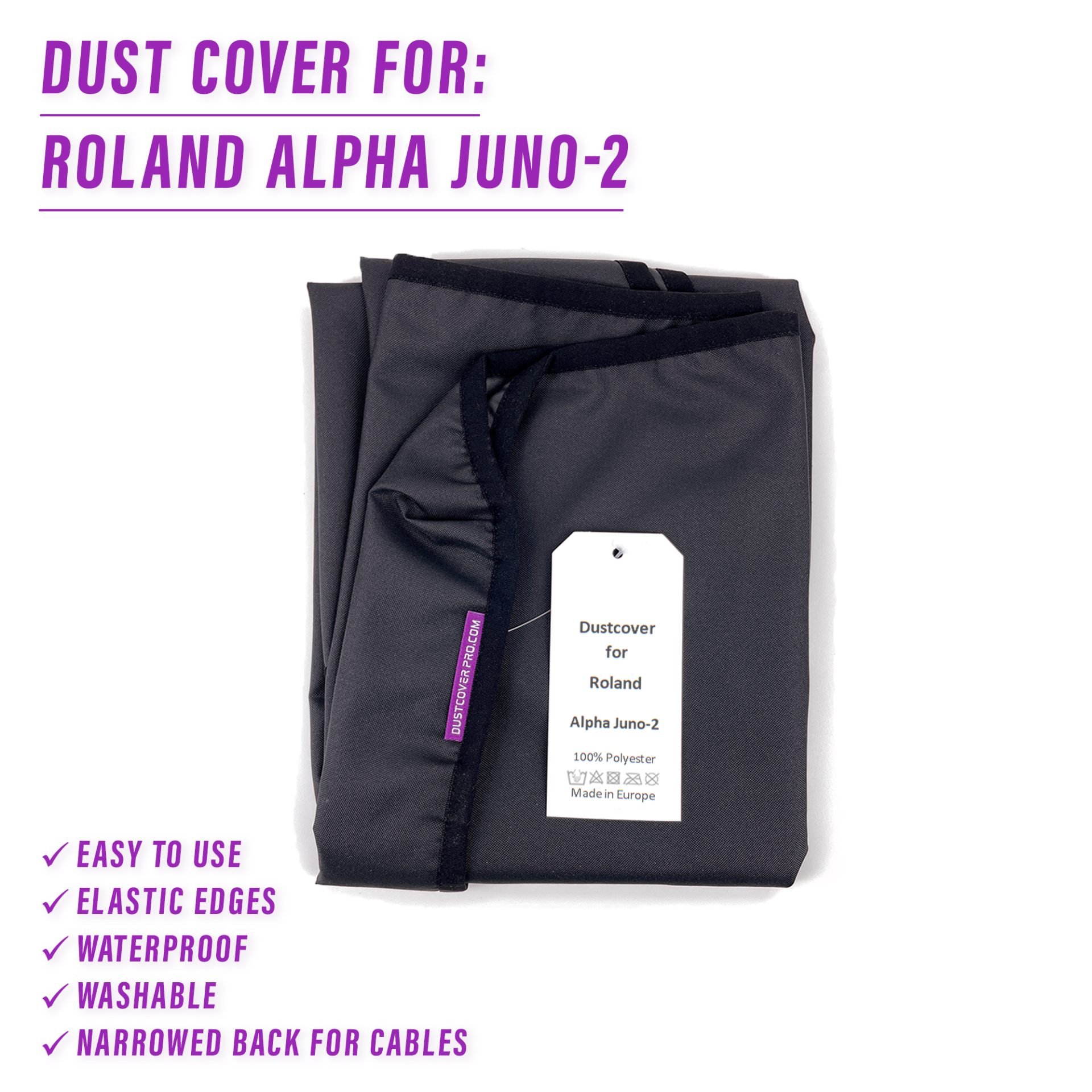 dust cover dustcover dustcoverpro elastic synth synth protection water resistant waterproof roland roland alpha juno 2 alpha juno-2