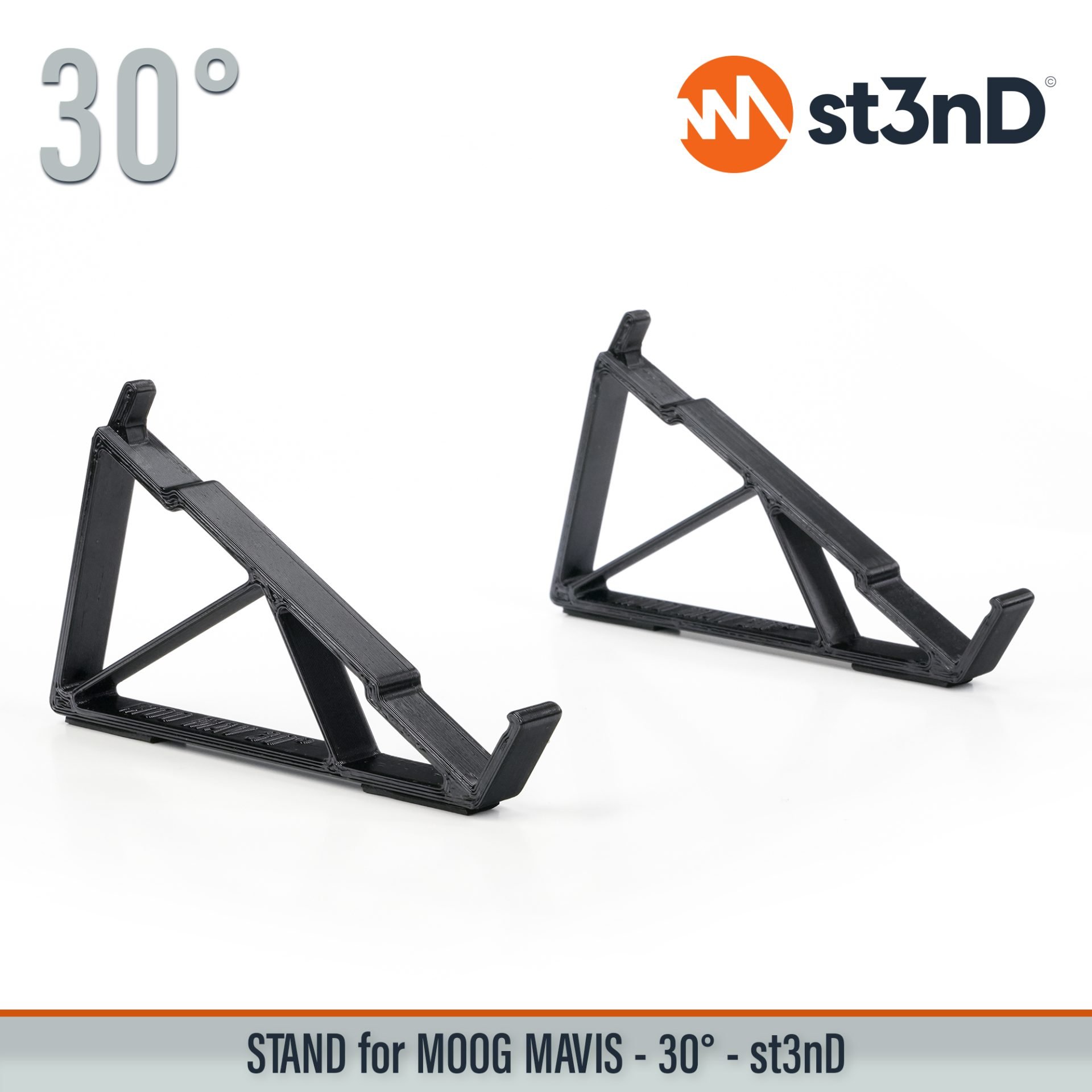 desktop synth MOOG portable st3nD stable stand strong sturdy tilted Moog SemiModular moog mavis mavis