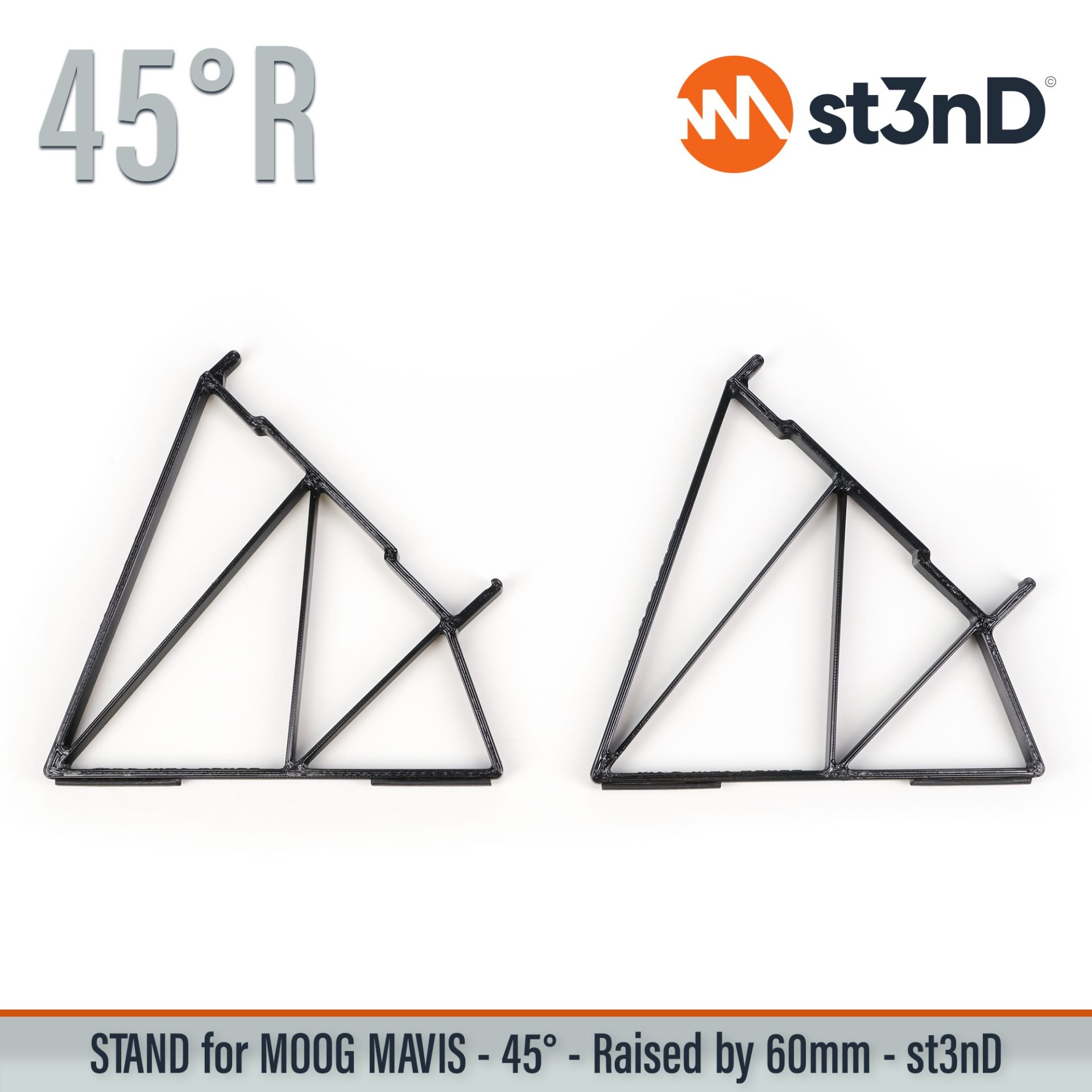 desktop synth mavis MOOG moog mavis Moog SemiModular portable st3nD stable stand strong sturdy tilted raised stand raised elevated