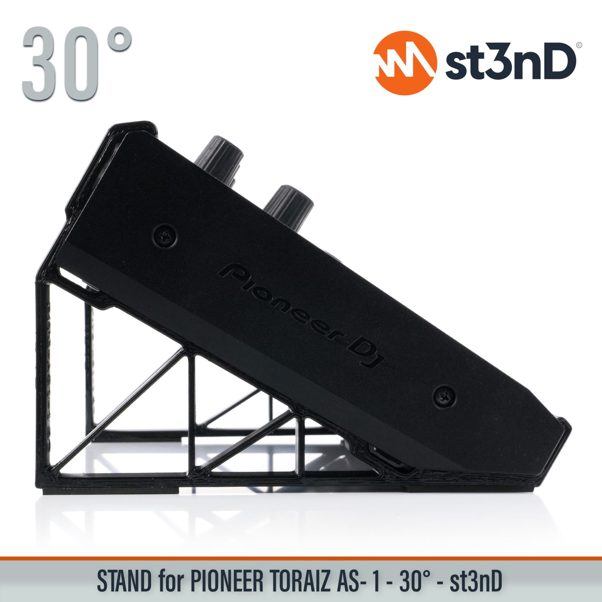 Pioneer DJ pioneer dj toraiz portable sampler st3nD stable stand strong sturdy tilted Toraiz AS-1 as-1 as1 dj equipment analog synth