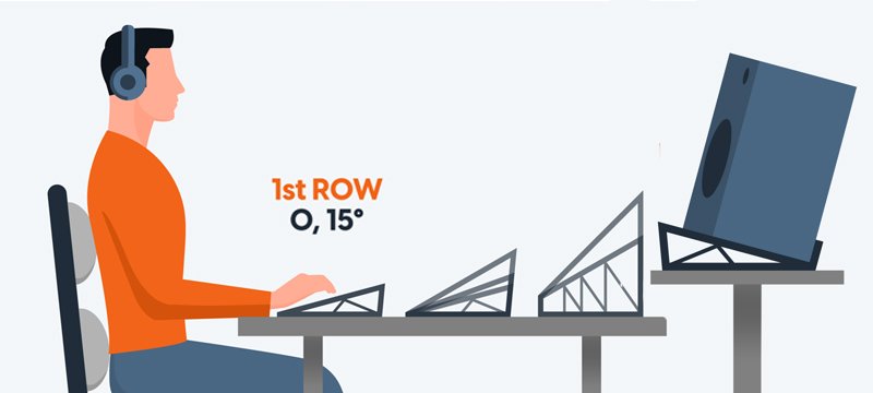 1st row stand illustration
