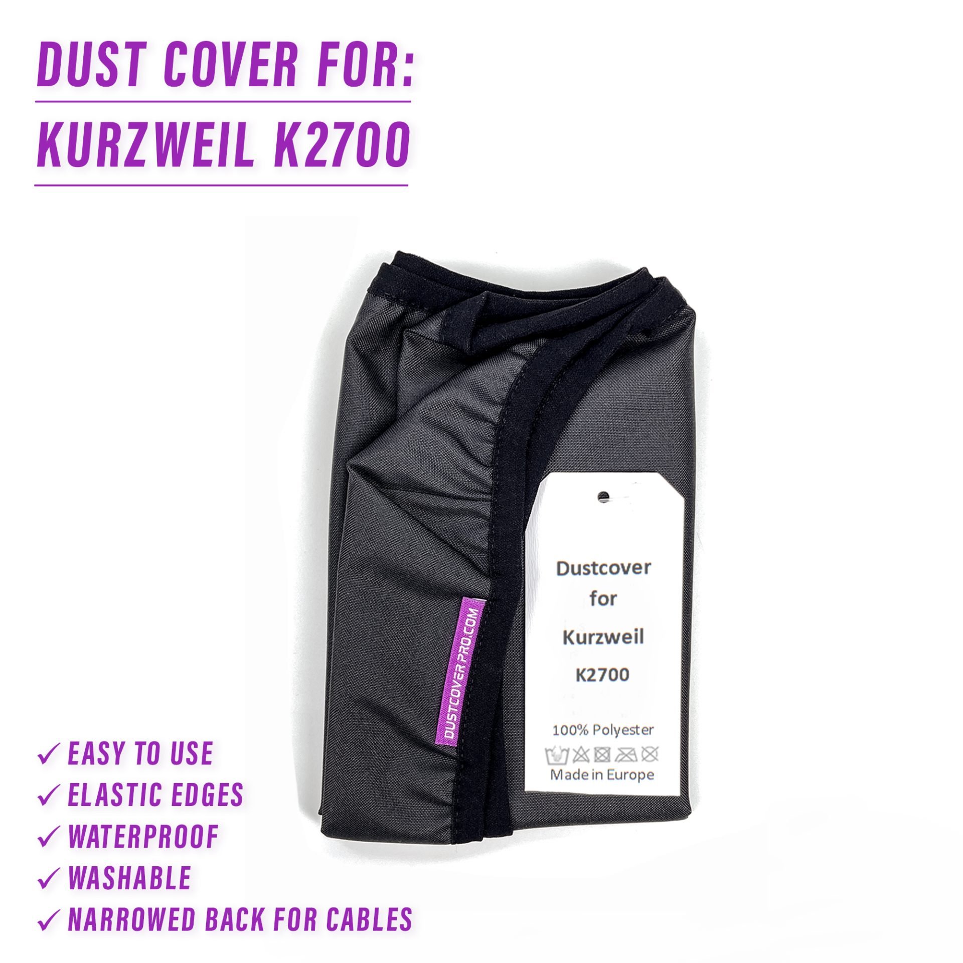 dcp dust cover dustcover dustcoverpro elastic synth protection waterproof kurzweil k2700 kurzweil k270