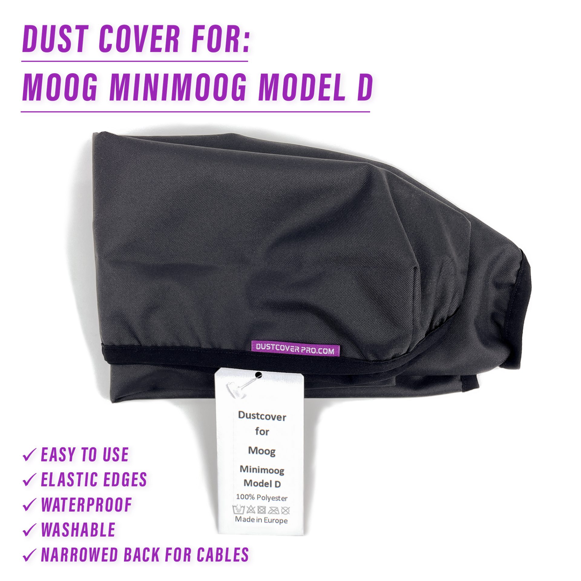 dust cover dustcover dustcoverpro elastic synth synth protection water resistant waterproof Moog Minimoog Model D Moog Minimoog Model D