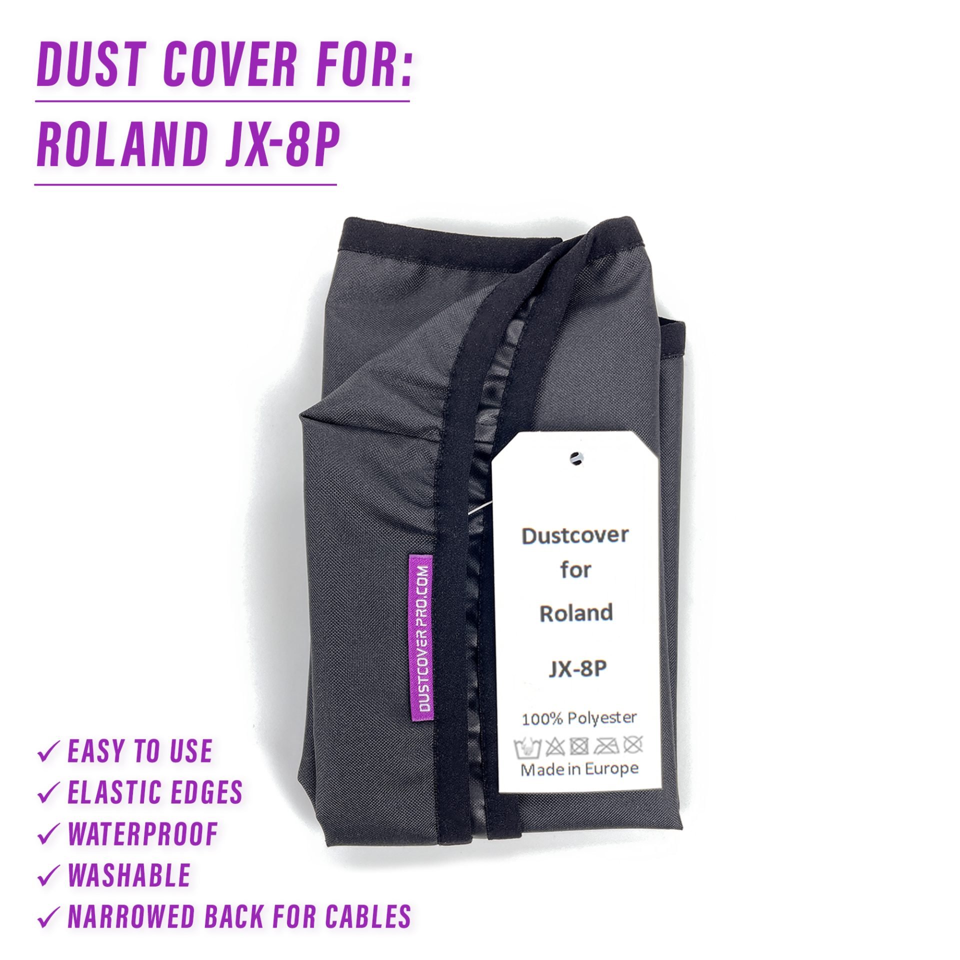 dust cover dustcover dustcoverpro elastic roland synth synth protection water resistant waterproof JX-8P roland jx-8p