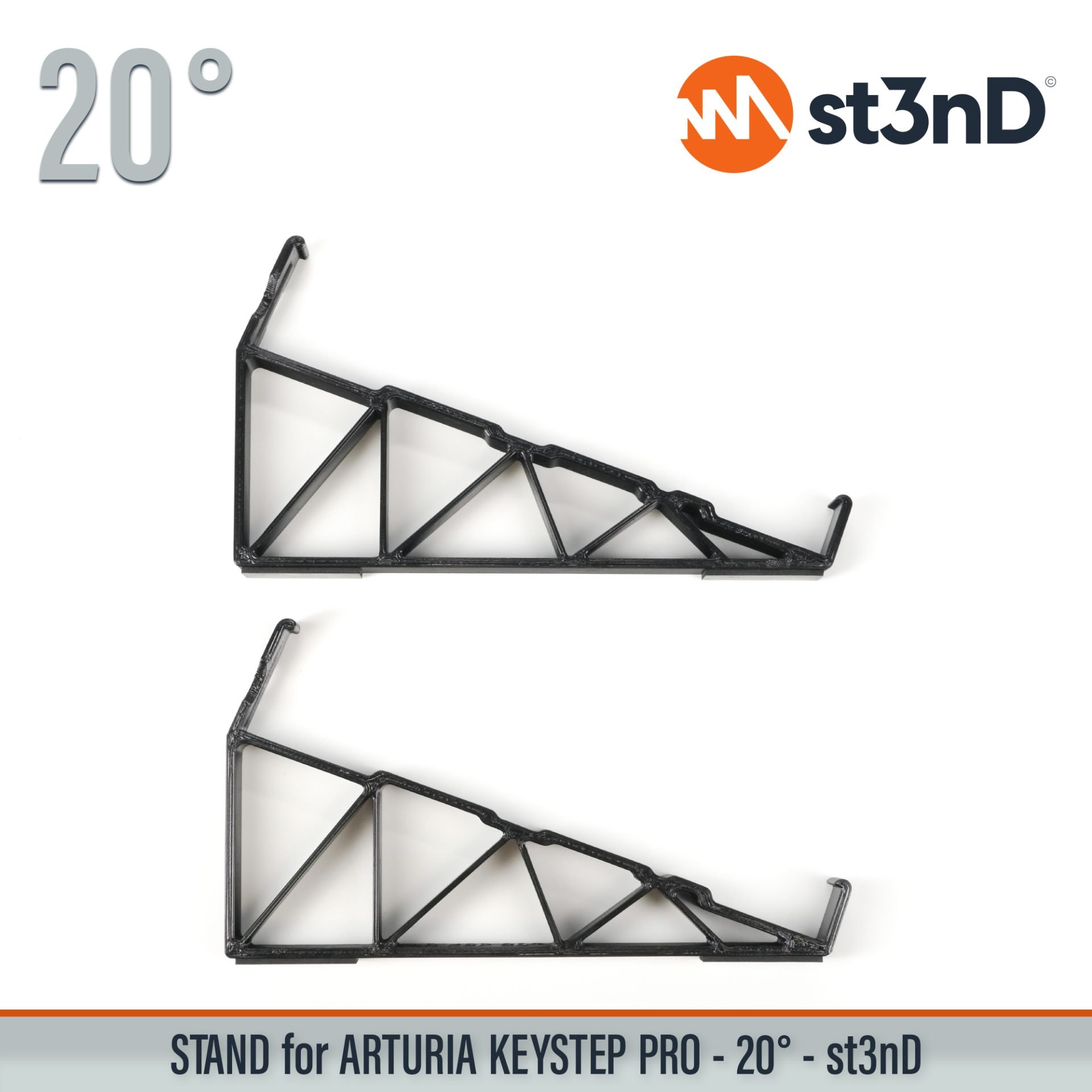 arturia daw portable sequencer st3nD stable stand strong sturdy synth accessory tilted eurorack sequencer Arturia KeyStep Pro KeyStep Pro daw controller semi modular keys midi controller eurorack controller