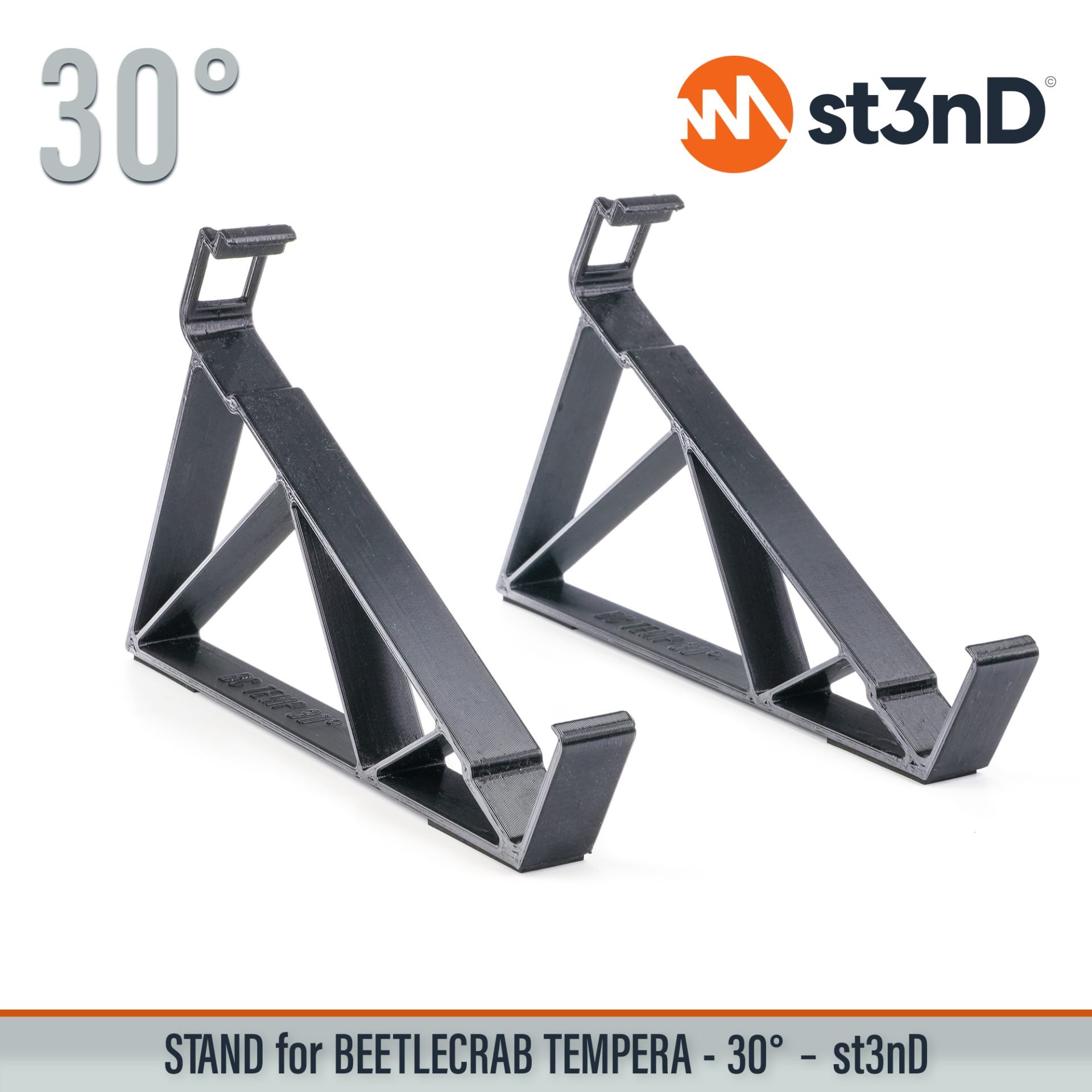 BEETLECRAB AUDIO BEETLECRAB TEMPERA controller Granular sampling instrument instrument accessory portable st3nD stable stand strong sturdy synth Tempera tilted