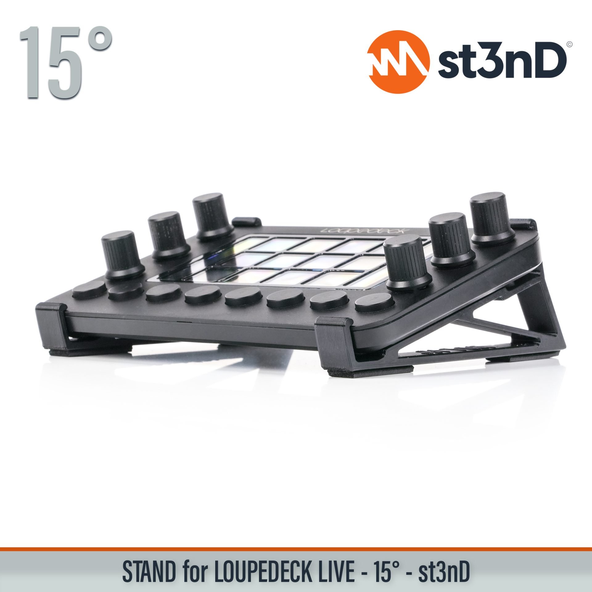 photoshop portable st3nD stable stand strong sturdy tilted video editing Loupedeck Live Loupedeck multi-purpose interface ultimate console for content creators ultimate console for streamers powerful interface