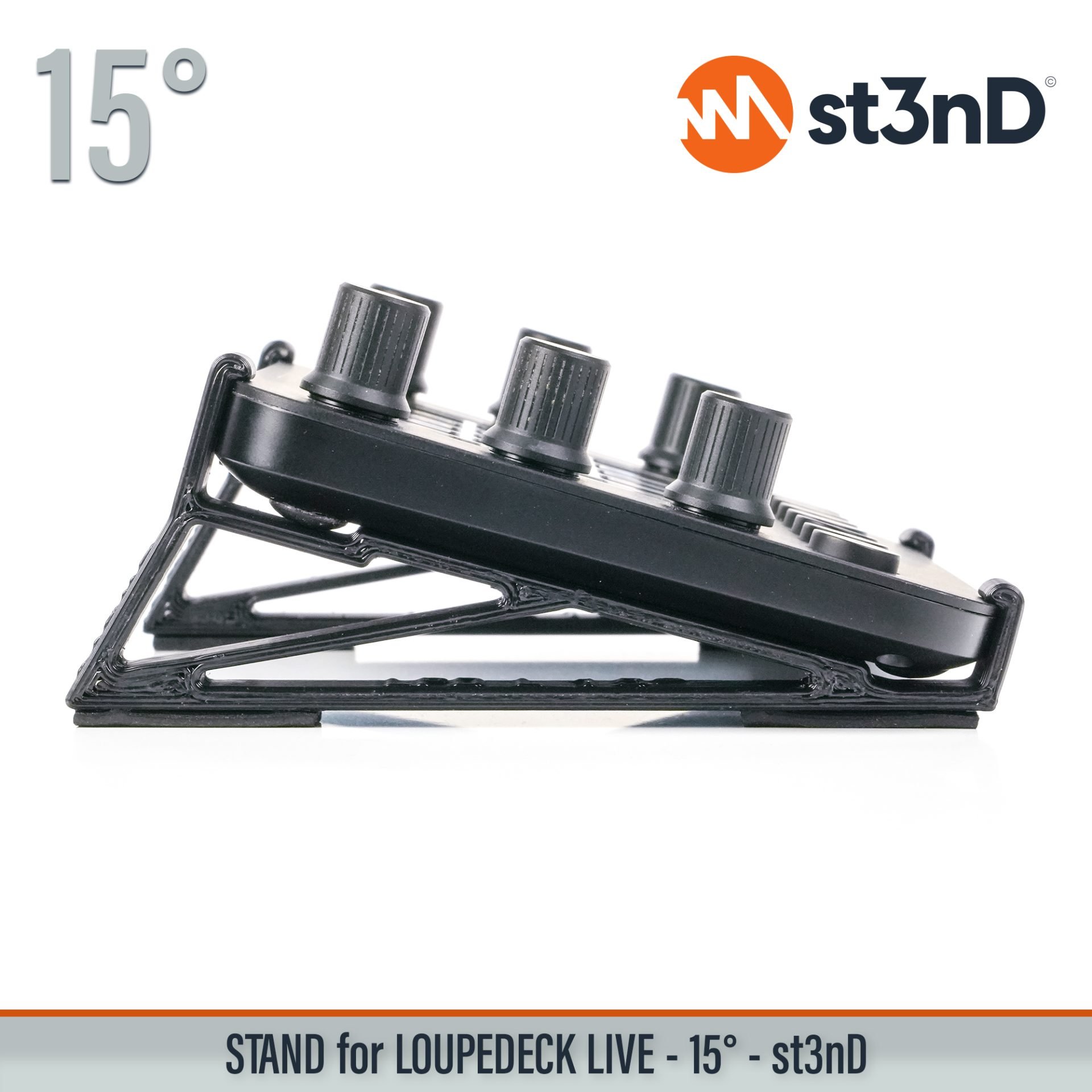 photoshop portable st3nD stable stand strong sturdy tilted video editing Loupedeck Live Loupedeck multi-purpose interface ultimate console for content creators ultimate console for streamers powerful interface