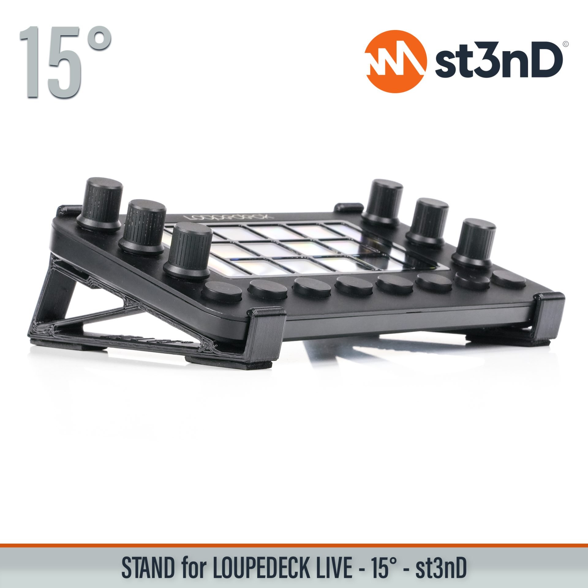photoshop portable st3nD stable stand strong sturdy tilted video editing Loupedeck Live Loupedeck multi-purpose interface ultimate console for content creators ultimate console for streamers powerful interface