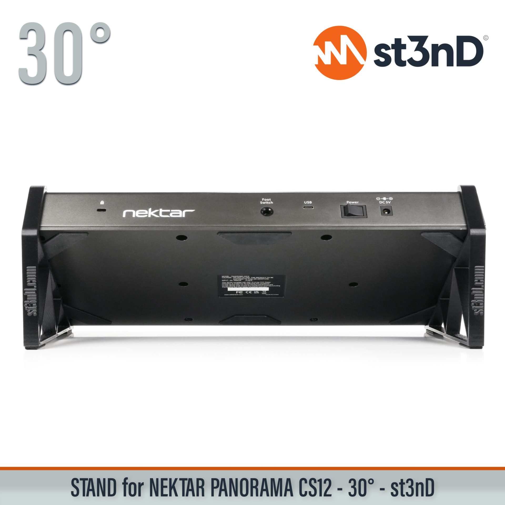 daw controller desktop stand music production st3nD stand strong studio gear sturdy Nektar Panorama CS12 Nektar Panorama CS12 cubase logic pro