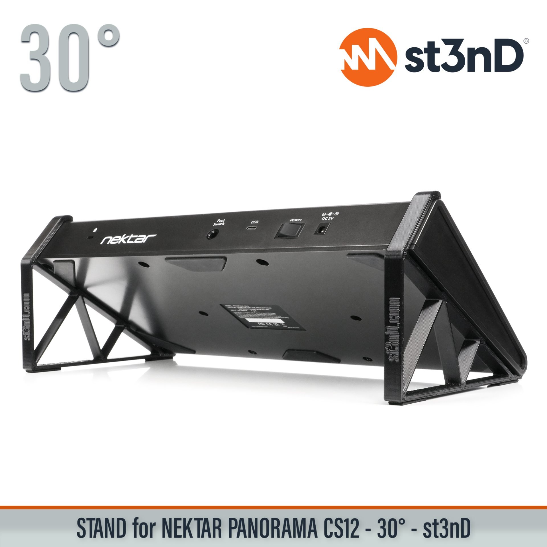 daw controller desktop stand music production st3nD stand strong studio gear sturdy Nektar Panorama CS12 Nektar Panorama CS12 cubase logic pro
