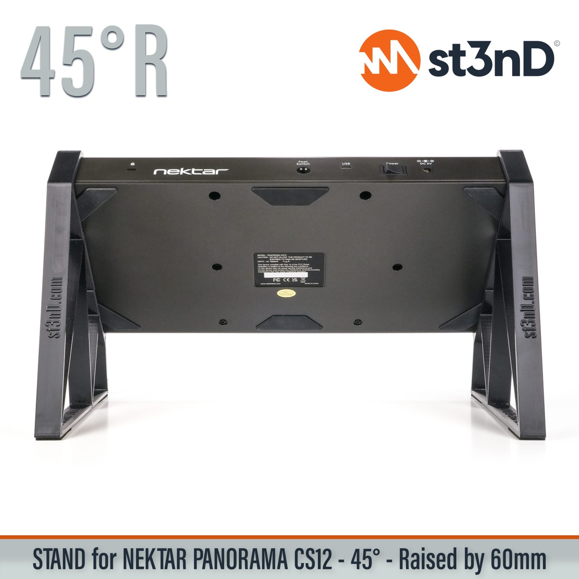 cubase daw controller desktop stand logic pro music production NEKTAR NEKTAR PANORAMA CS12 nuendo PANORAMA CS12 st3nD stand strong studio gear sturdy