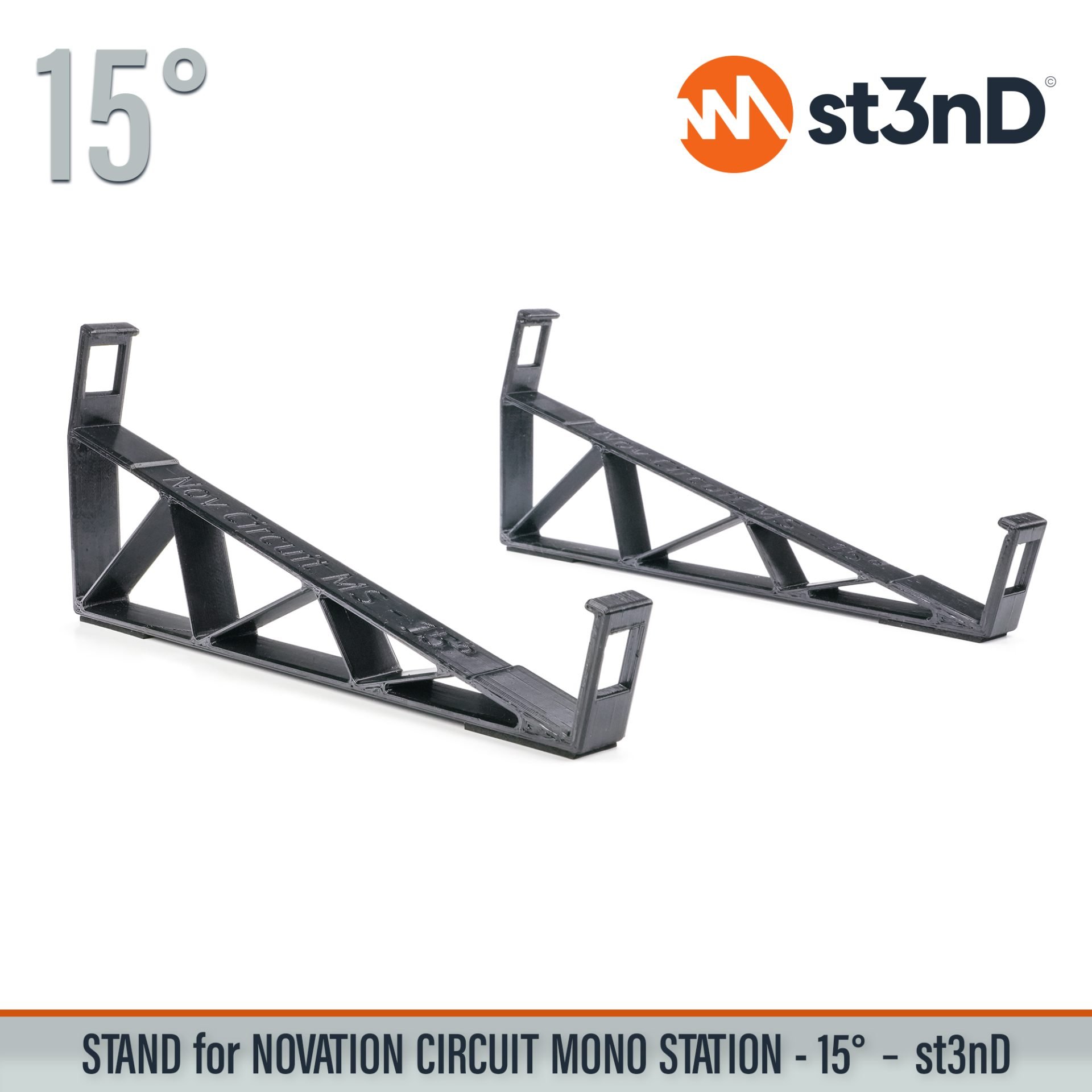 circuit controller instrument accessory novation NOVATION Circuit portable st3nD stable stand strong sturdy synth tilted NOVATION CIRCUIT MONO STATION paraphonic analogue synthesizer CIRCUIT MONO STATION