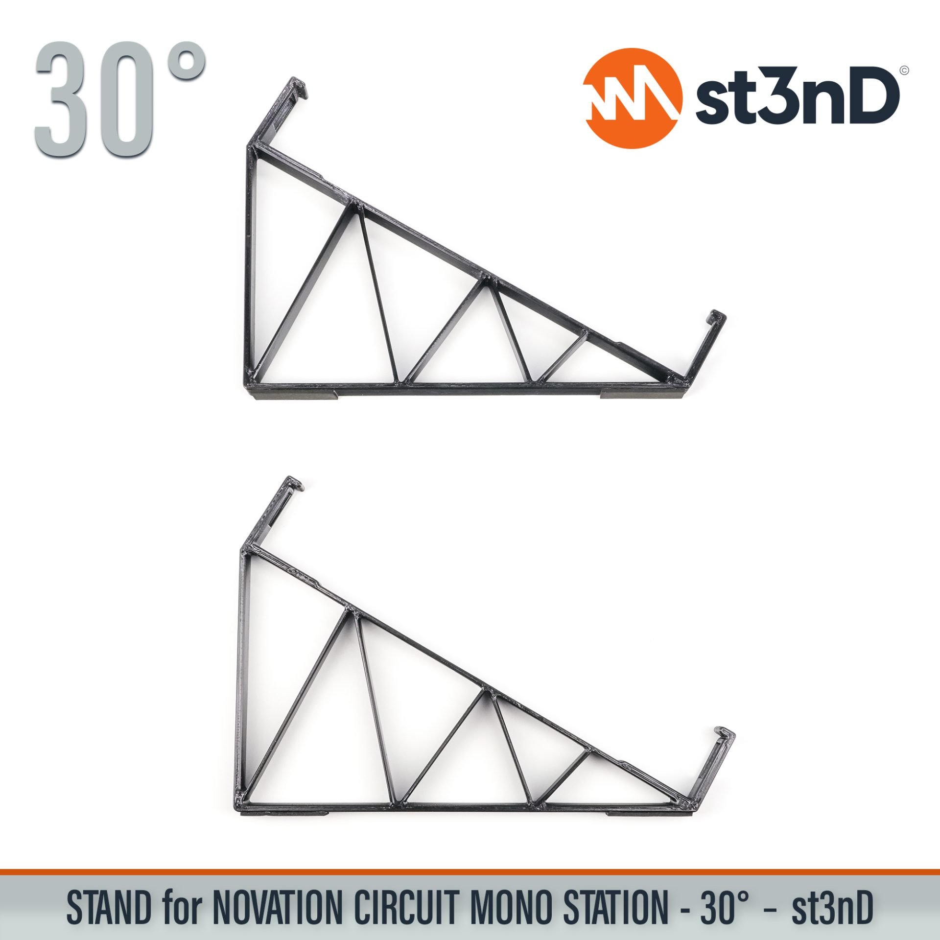 circuit Circuit Mono Station controller instrument accessory novation NOVATION Circuit Novation Circuit Mono Station paraphonic analogue synthesizer portable st3nD stable stand strong sturdy synth tilted