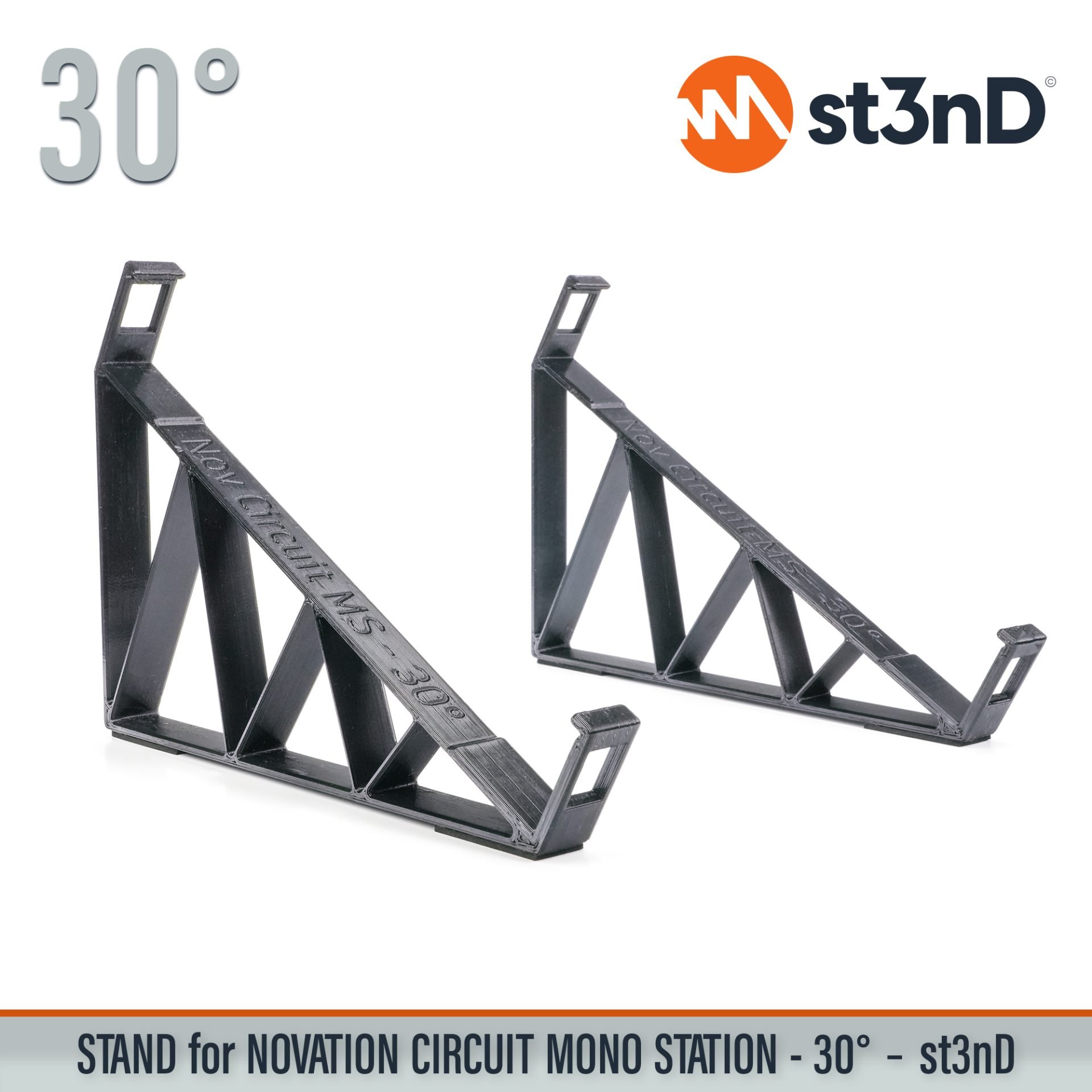 circuit Circuit Mono Station controller instrument accessory novation NOVATION Circuit Novation Circuit Mono Station paraphonic analogue synthesizer portable st3nD stable stand strong sturdy synth tilted