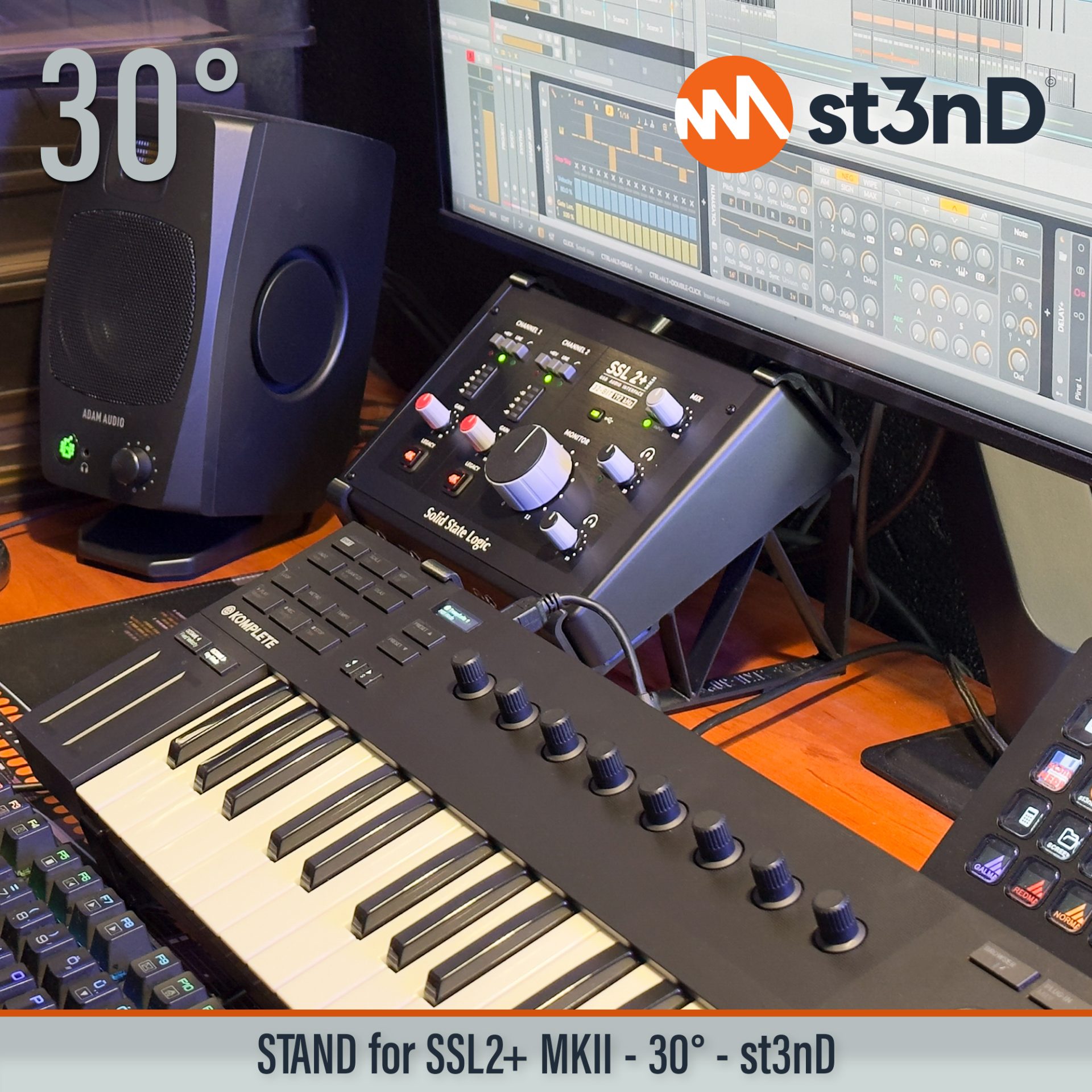 audio interface portable Solid State Logic Solid State Logic ssl 2 sound card ssl SSL 2 Plus MKII SSL 2+ Mk2 SSL Mk2 ssl usb interface ssl2 ssl2 plus ssl2 plus soundcard ssl2 soundcard st3nD stable stand strong sturdy tilted