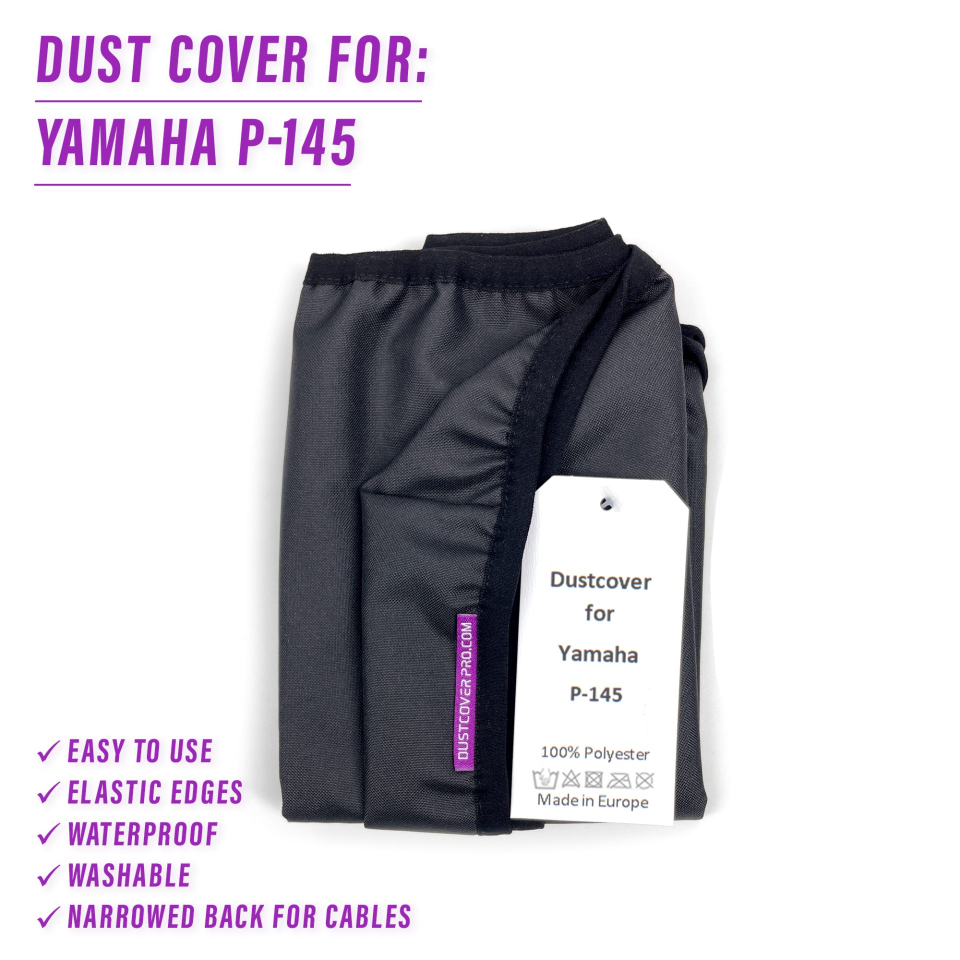 dust cover dustcover dustcoverpro elastic synth synth protection water resistant waterproof yamaha P-145 yamaha p145