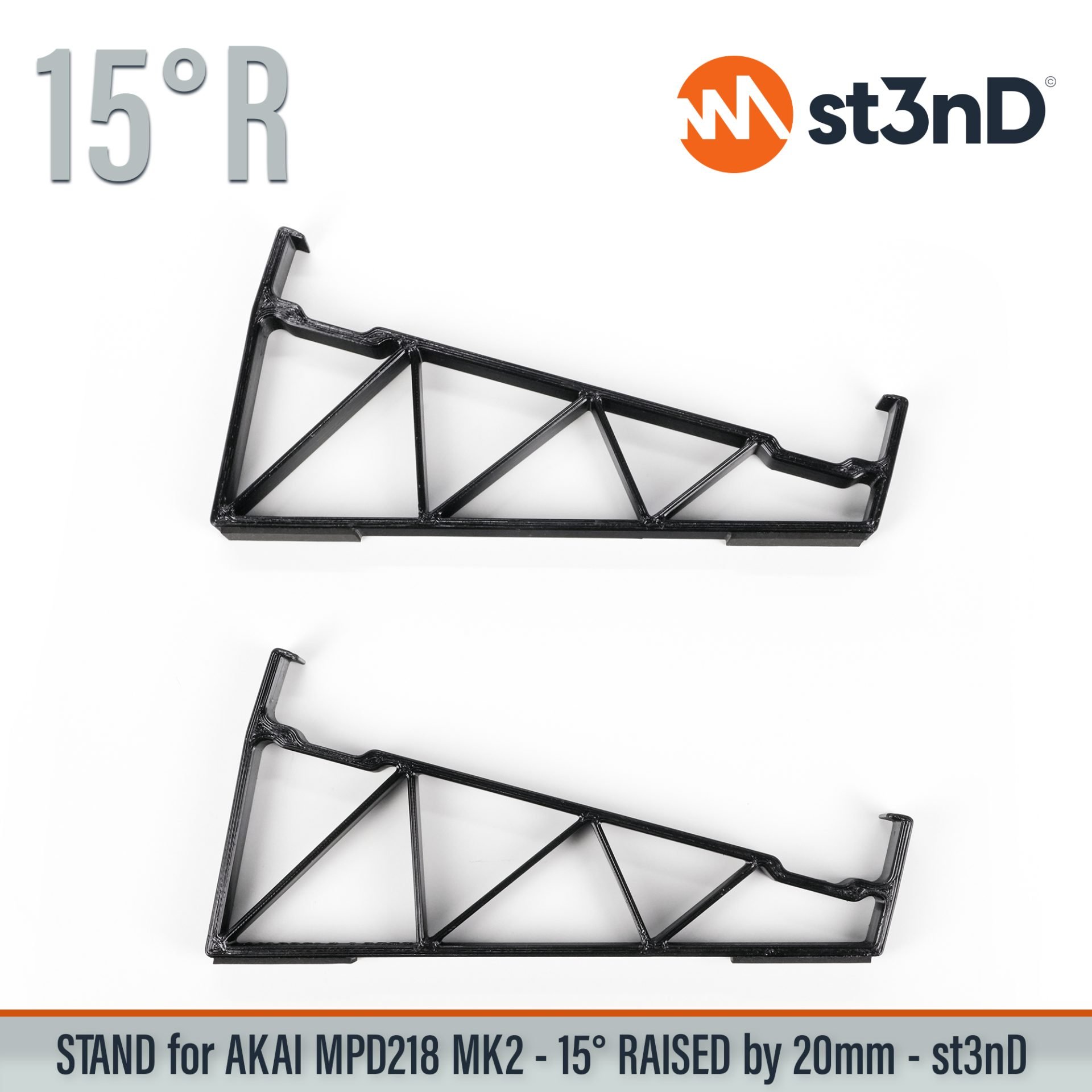 3d printed stand akai desktop stand st3nD stand akai mpd akai mpd218 mpd218 stand raised stand sturdy