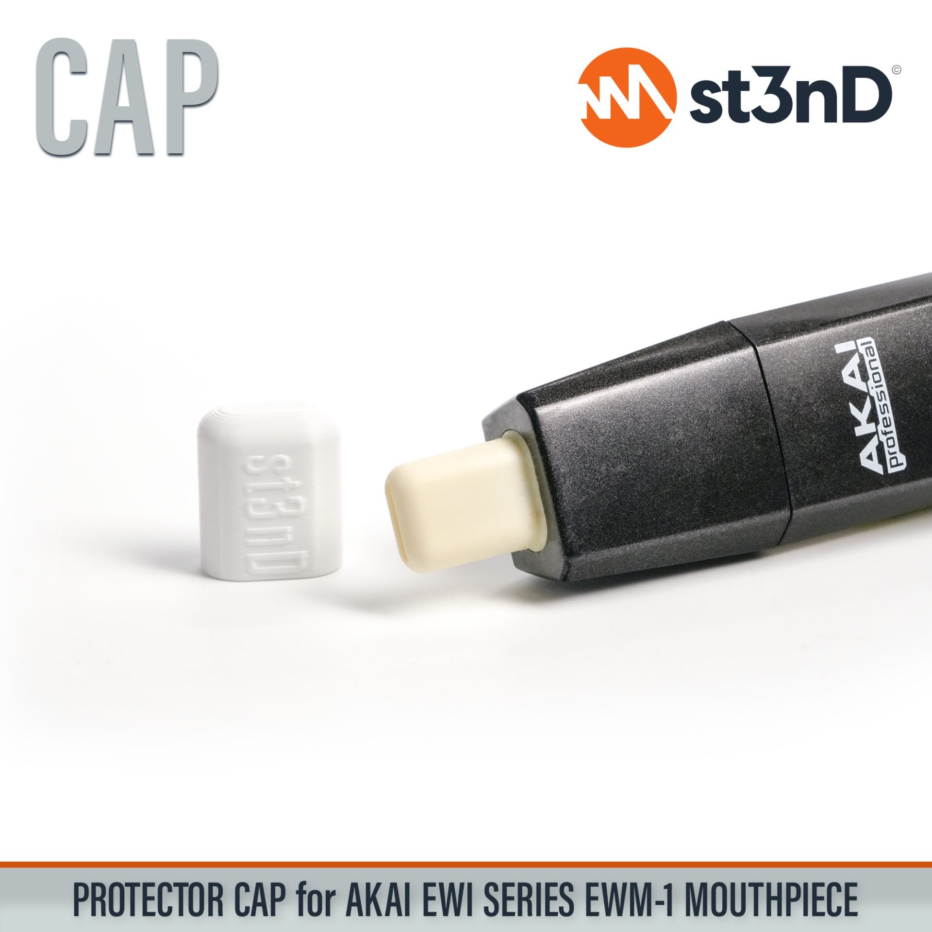 portable st3nD strong synth accessories PROTECTOR CAP AKAI EWI Series EWM-1 Mouthpiece CAP AKAI EWI Series PROTECTOR CAP EWI4000s EWI5000 EWI Solo EWI USB Akai EWI5000 Akai EWI5000 White Akai EWI Solo Akai EWI USB Akai EWM-1 DIY mouthpiece cap custom guard custom cap Akai EWI4000s