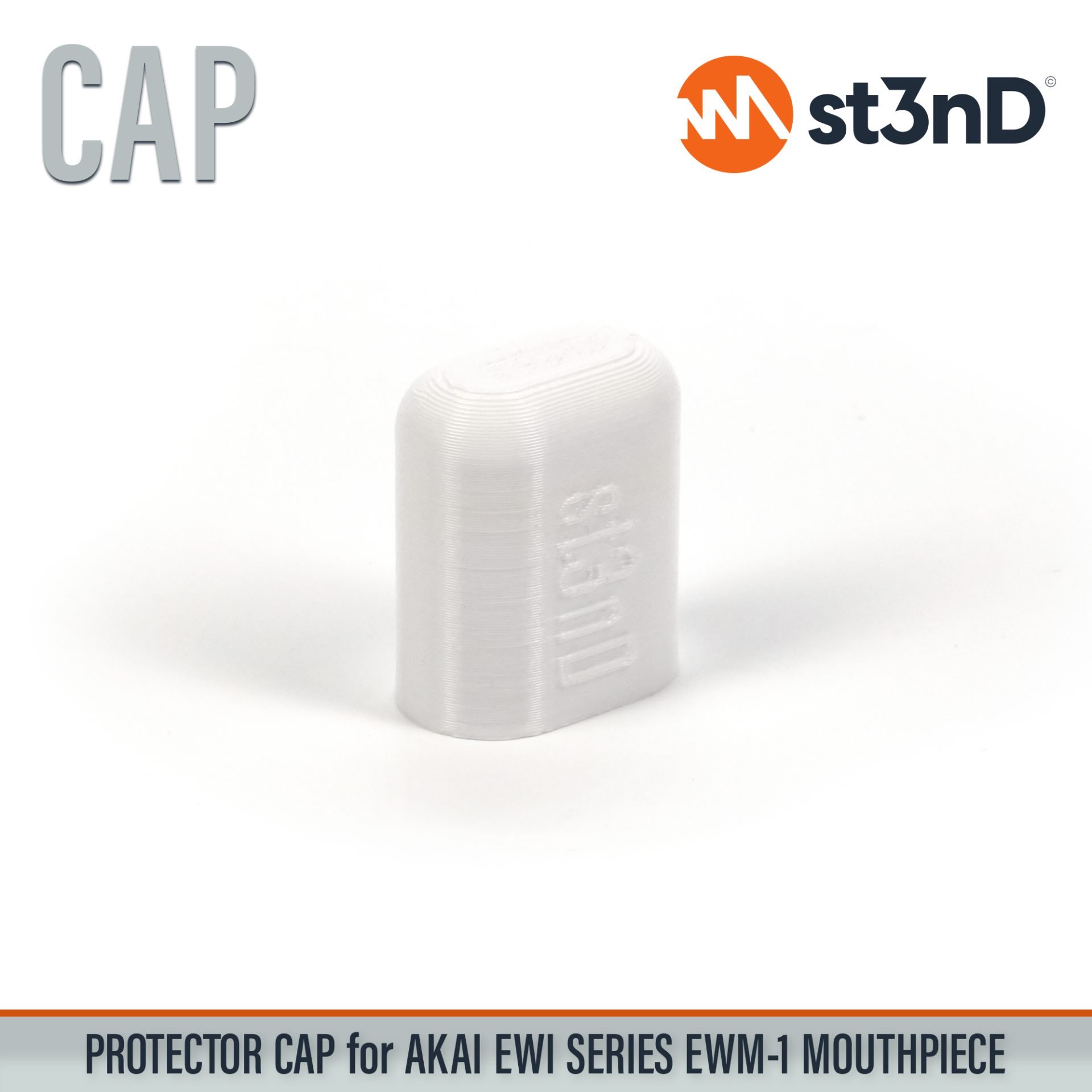 portable st3nD strong synth accessories PROTECTOR CAP AKAI EWI Series EWM-1 Mouthpiece CAP AKAI EWI Series PROTECTOR CAP EWI4000s EWI5000 EWI Solo EWI USB Akai EWI5000 Akai EWI5000 White Akai EWI Solo Akai EWI USB Akai EWM-1 DIY mouthpiece cap custom guard custom cap Akai EWI4000s