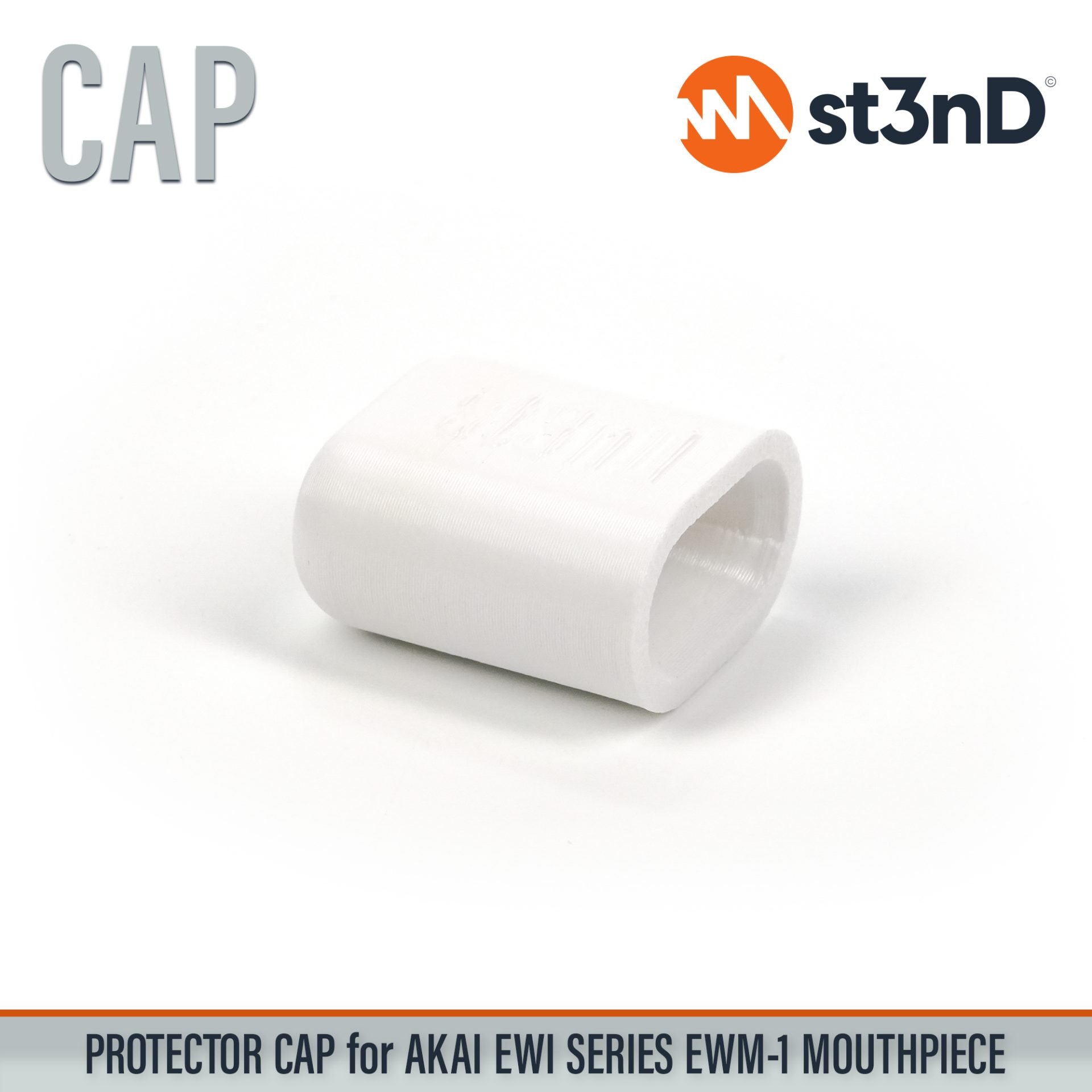 portable st3nD strong synth accessories PROTECTOR CAP AKAI EWI Series EWM-1 Mouthpiece CAP AKAI EWI Series PROTECTOR CAP EWI4000s EWI5000 EWI Solo EWI USB Akai EWI5000 Akai EWI5000 White Akai EWI Solo Akai EWI USB Akai EWM-1 DIY mouthpiece cap custom guard custom cap Akai EWI4000s