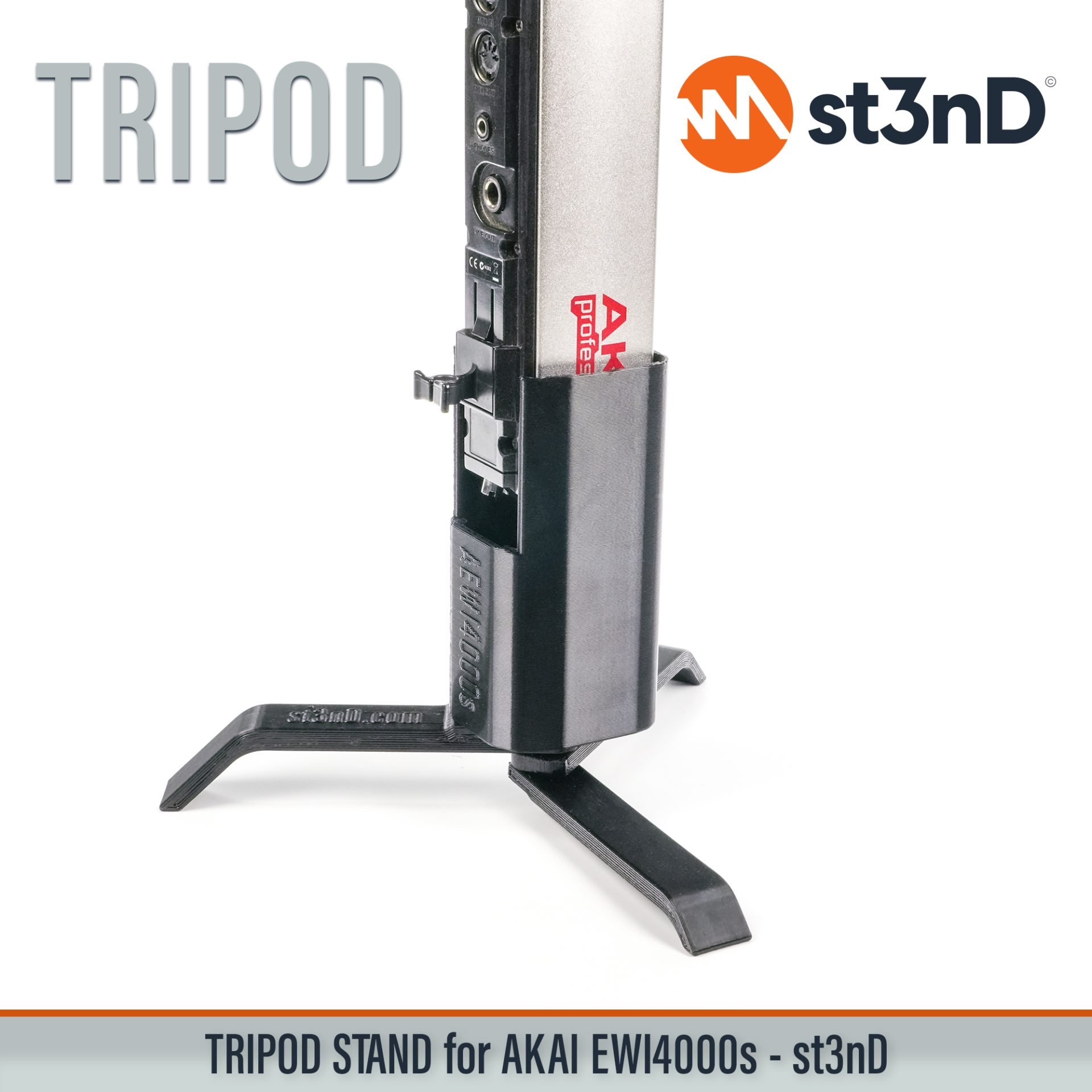 portable st3nD stable stand strong sturdy tilted TRIPOD STAND for AKAI EWI4000s AKAI EWI Series Akai EWI4000s Akai wind instrument stand akai ewi4000s stand
