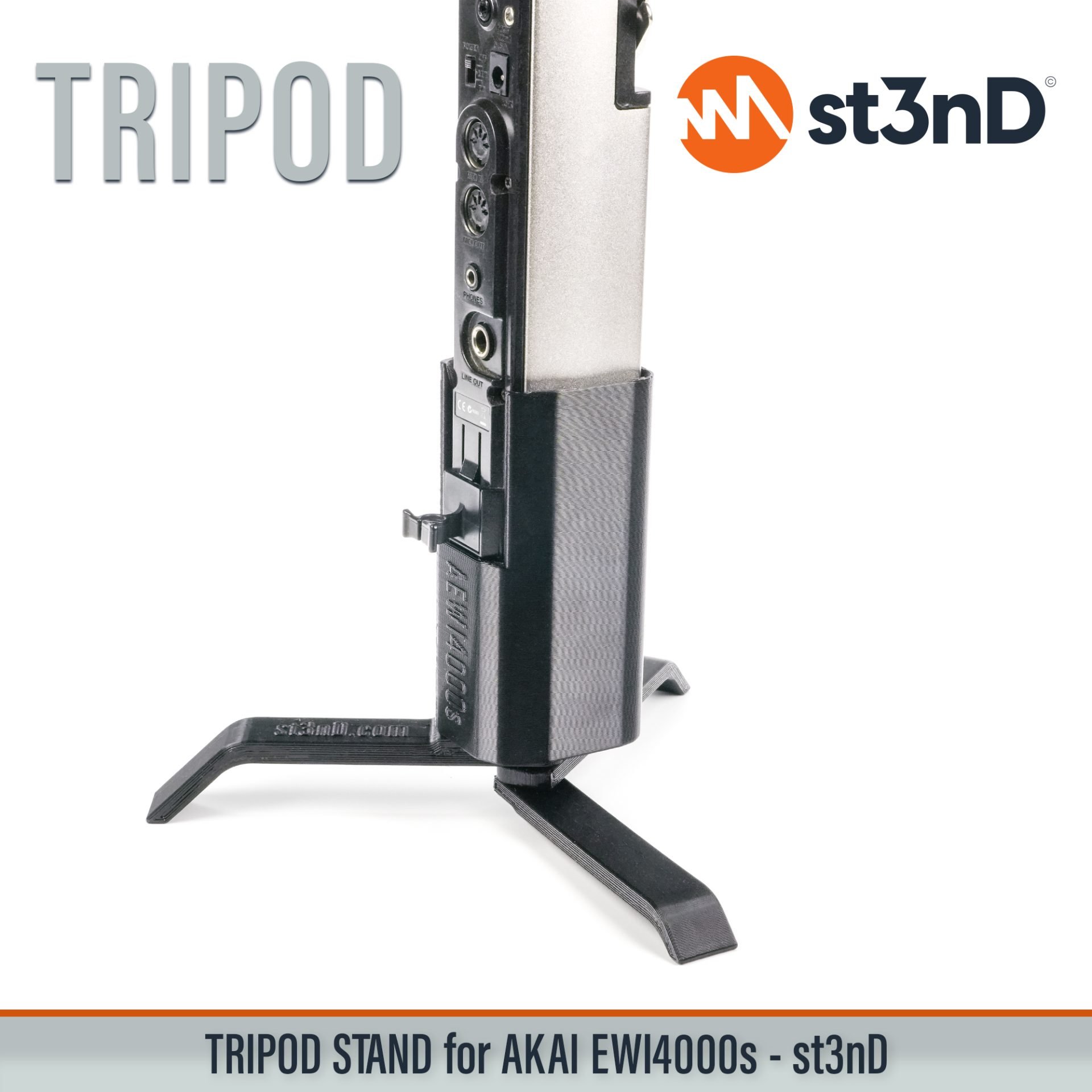 portable st3nD stable stand strong sturdy tilted TRIPOD STAND for AKAI EWI4000s AKAI EWI Series Akai EWI4000s Akai wind instrument stand akai ewi4000s stand