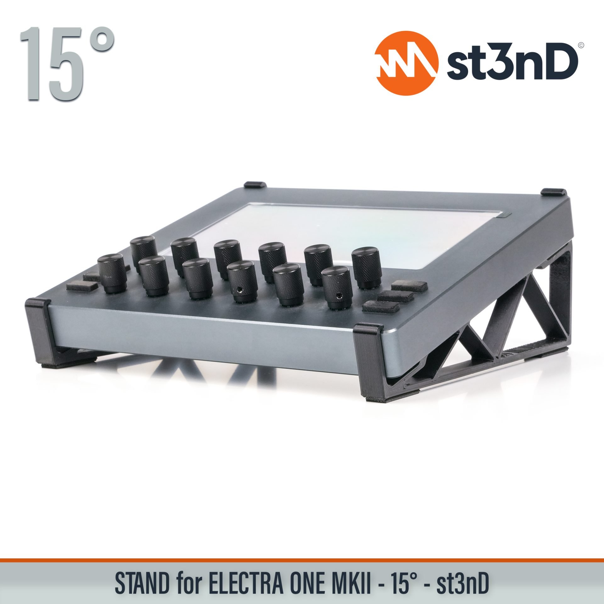 daw controller photoshop portable powerful interface st3nD stable stand strong sturdy tilted usb controller video editing ELECTRA ONE MKII daw midi controller MIDI conrtoller Electra One Midi
