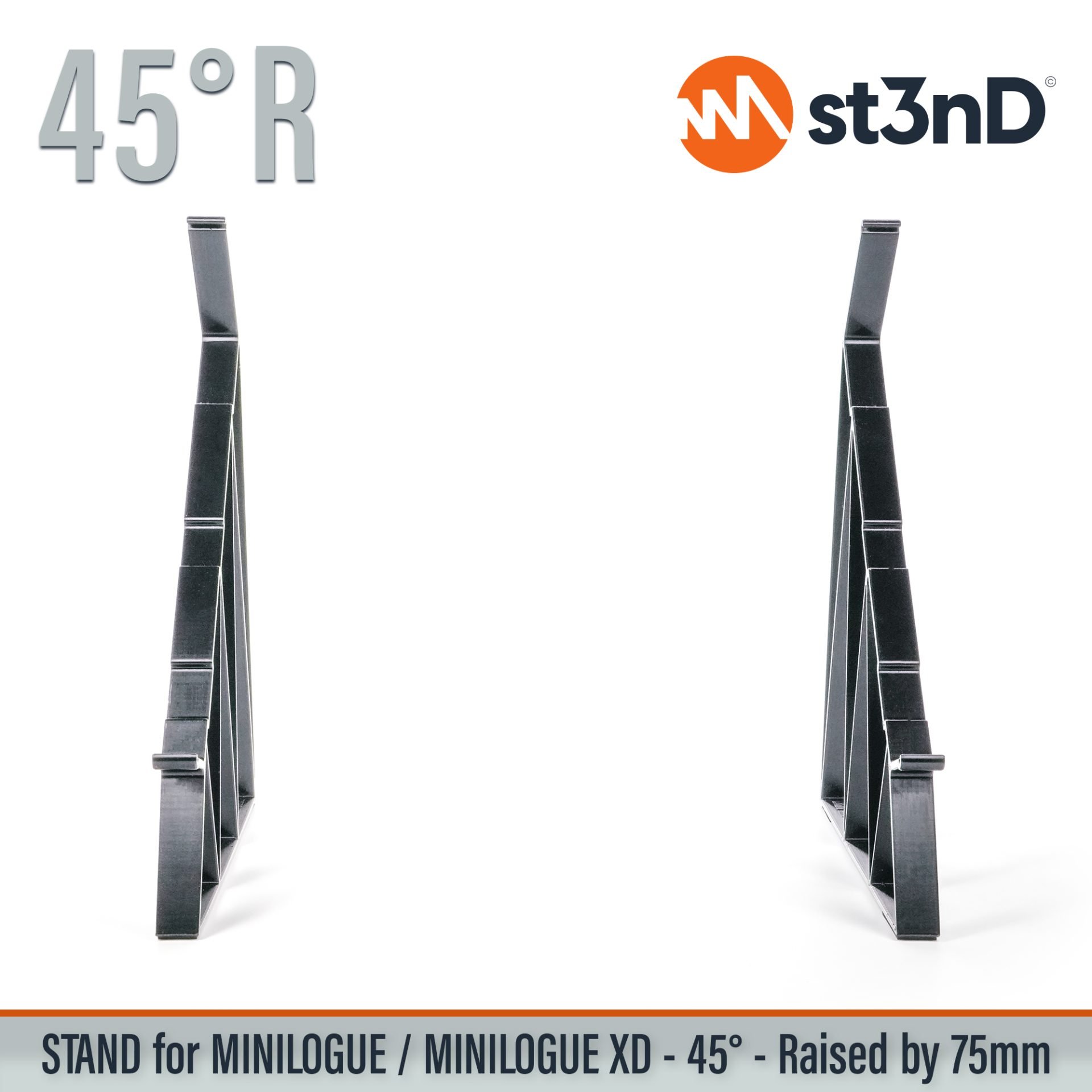 desktop stand desktop synth korg Korg MINILOGUE XD korg synth korg synth accessory Minilogue XD music production sequencer st3nD stand strong studio gear sturdy