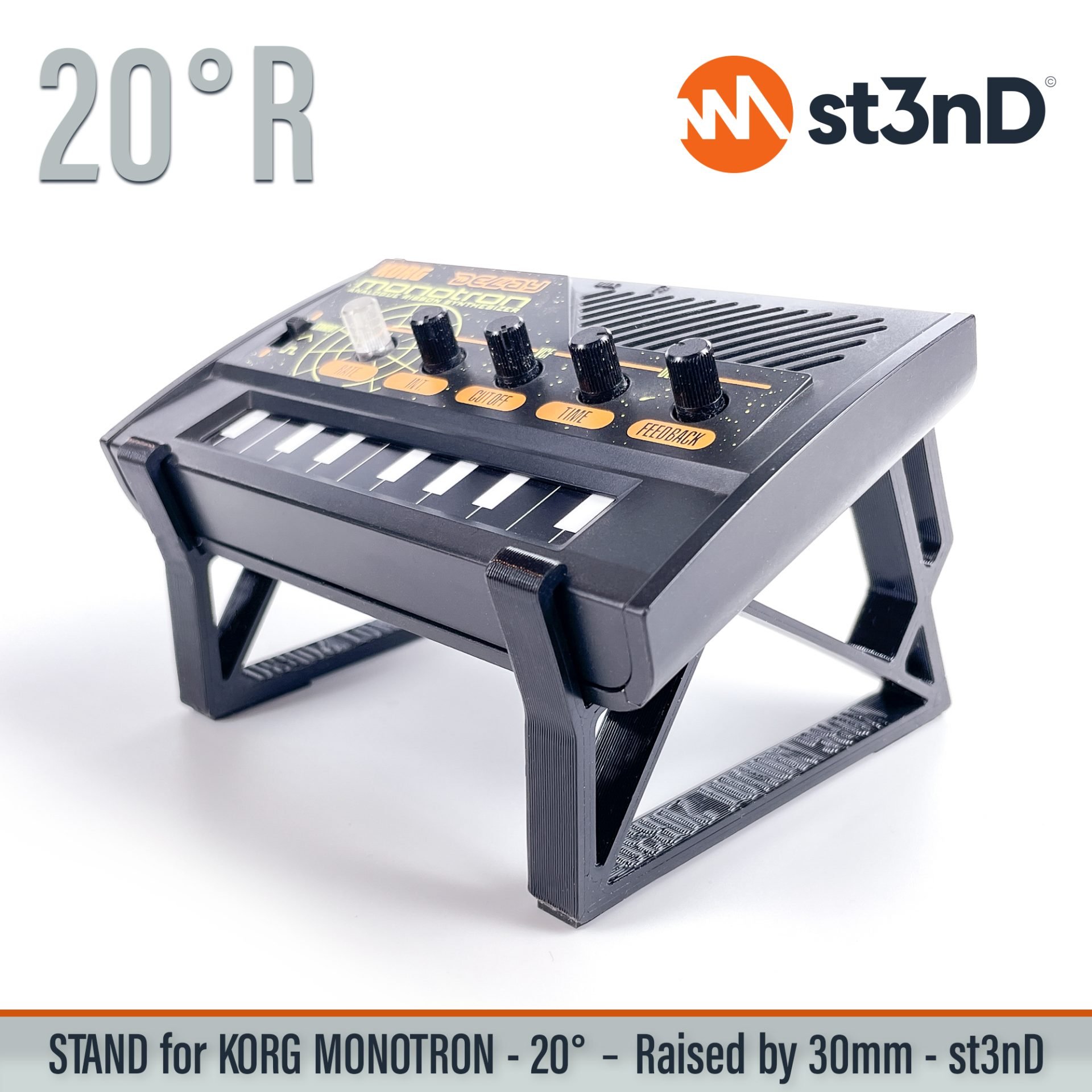 home studio instrument accessory portable st3nD stable stand strong studio hardware sturdy tilted KORG MONOTRON DUO KORG MONOTRON DELAY KORG MONOTRON DUO MONOTRON DELAY KORG MONOTRON