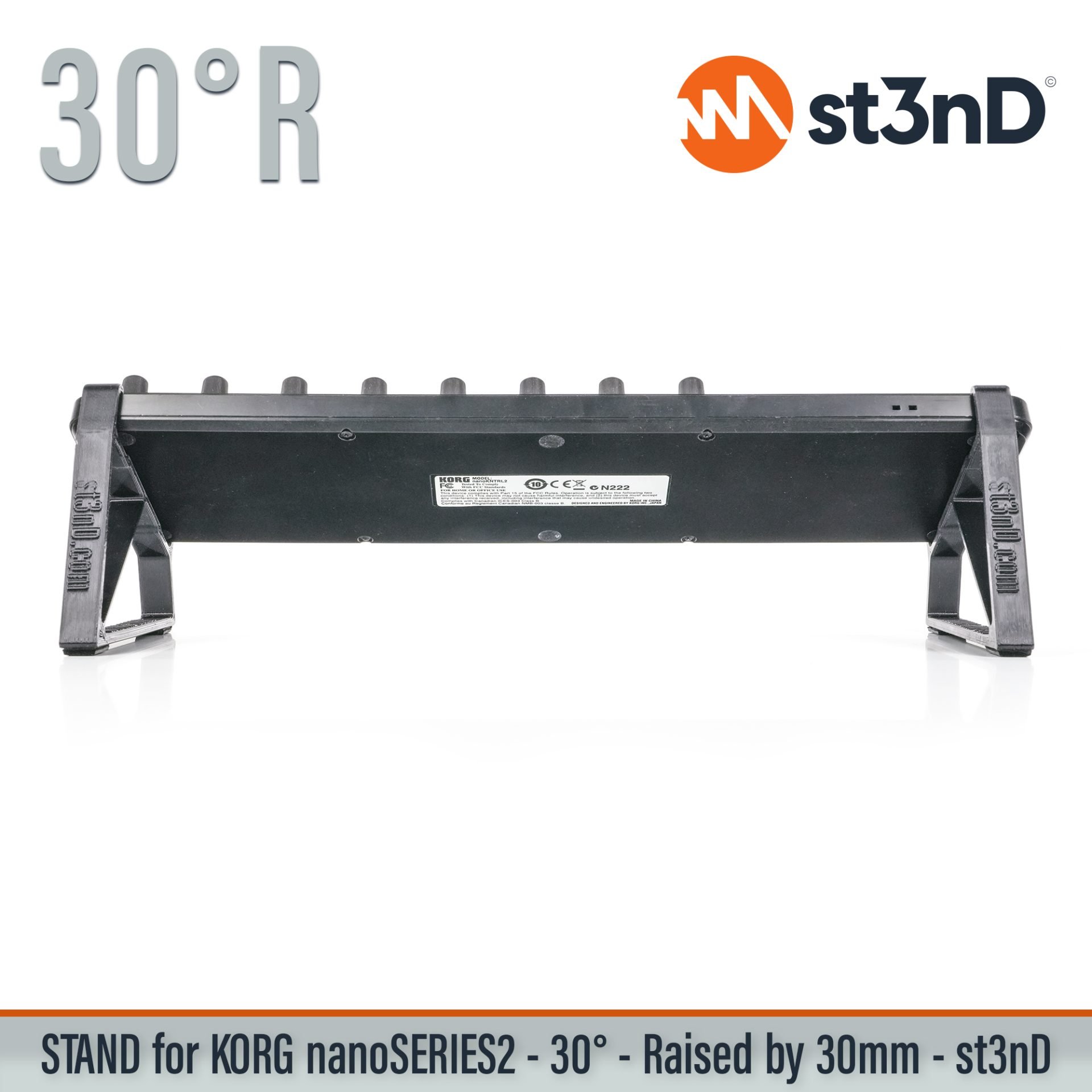 controller instrument accessory korg Mobile MIDI Controller portable st3nD stable stand strong sturdy synth tilted MIDI Controllers KORG nanoKEY2 KORG nanoPAD2 KORG nanoKONTROL2 Korg nanoSERIES2