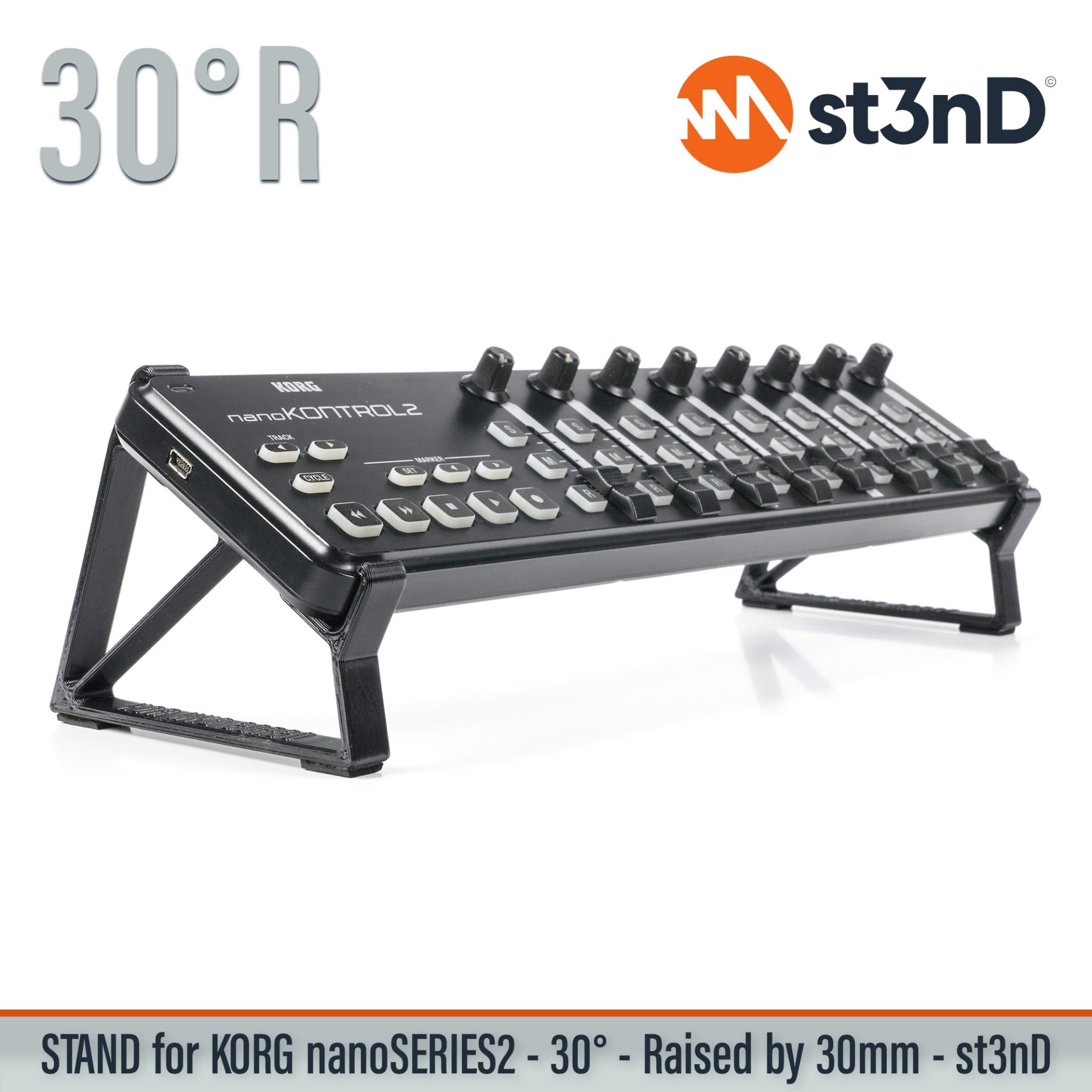 controller instrument accessory korg Mobile MIDI Controller portable st3nD stable stand strong sturdy synth tilted MIDI Controllers KORG nanoKEY2 KORG nanoPAD2 KORG nanoKONTROL2 Korg nanoSERIES2