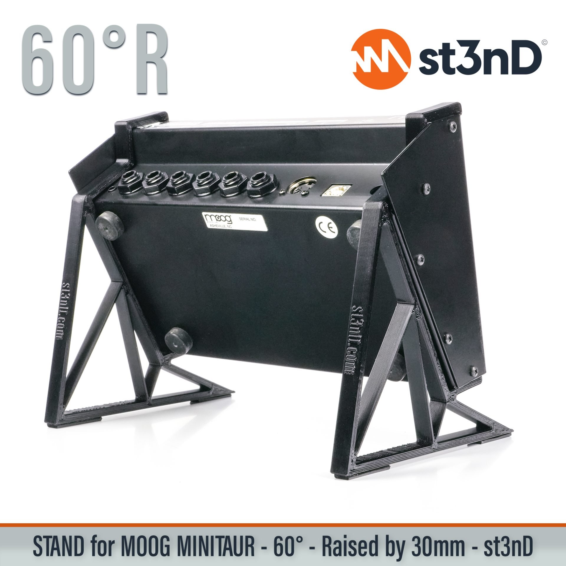 bass bass synth desktop synth Minitaur MOOG MOOG Minitaur portable st3nD stable stand strong sturdy tilted