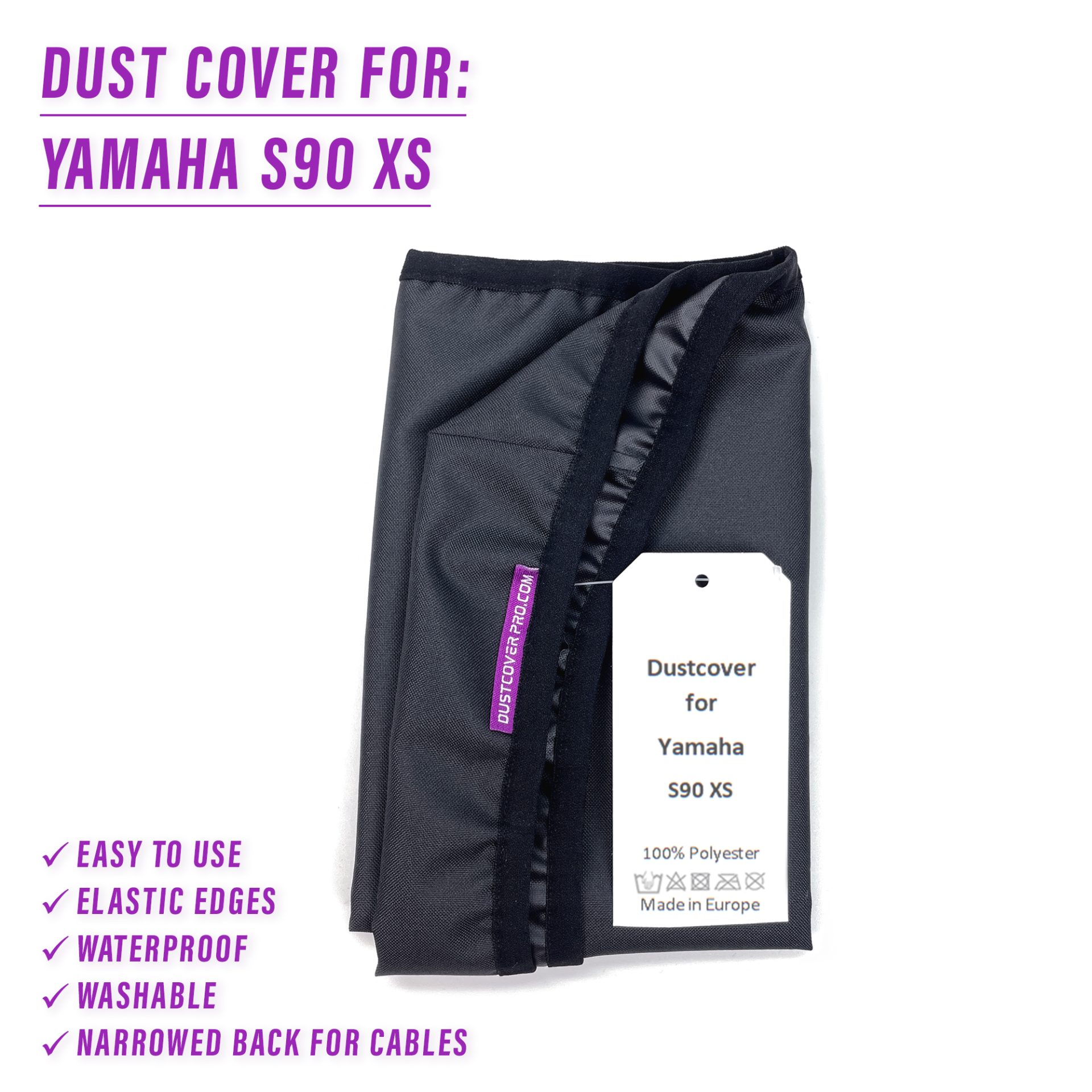 dust cover dustcover dustcoverpro elastic synth synth protection water resistant waterproof yamaha S90 XS yamaha s90 xs