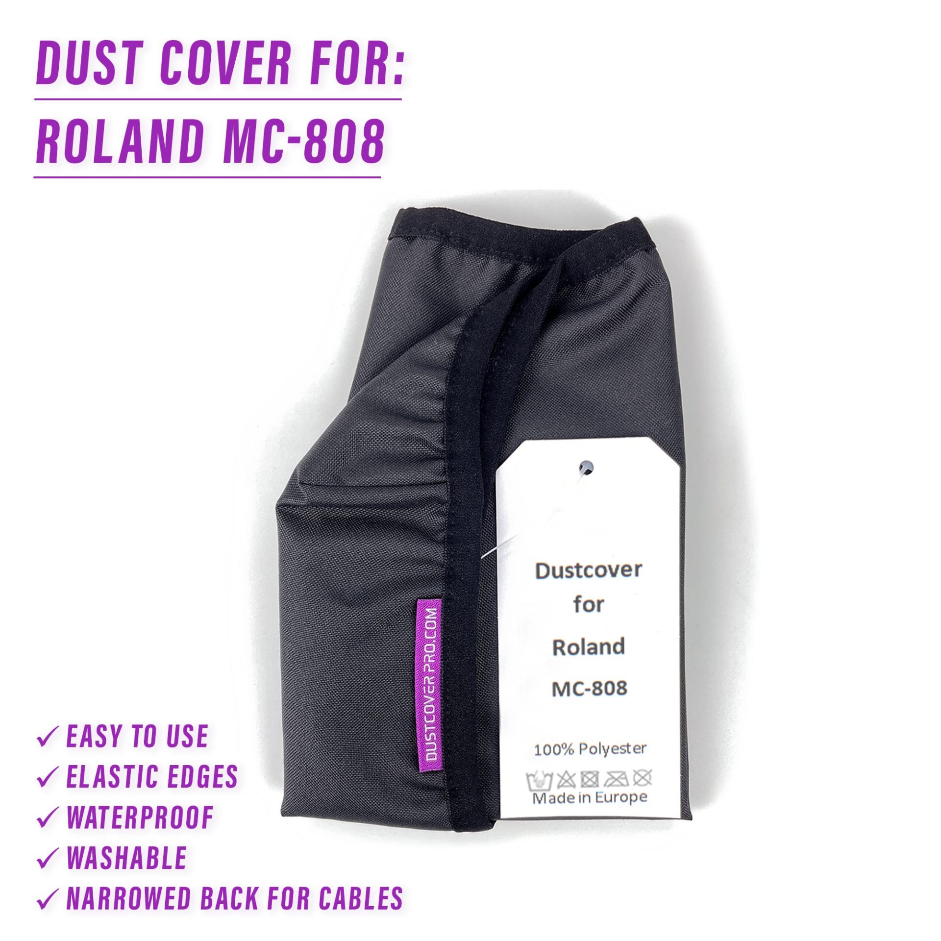 cover dust dustcoverpro elastic roland roland vintage synth roland workstation synth synth protection water resistant mc 808 roland mc 808