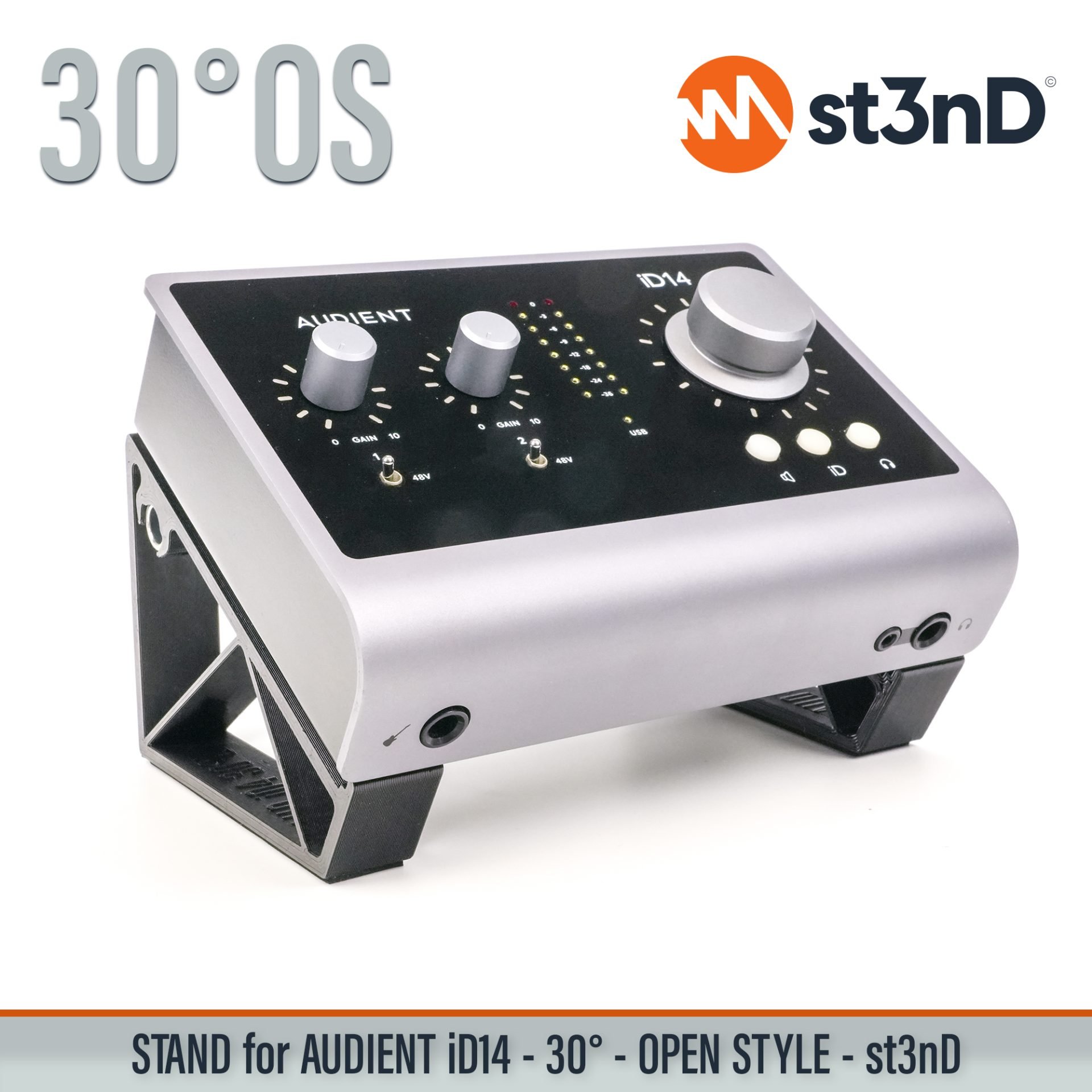 AUDIENT audio device audio interface portable st3nD stand strong studio sturdy AUDIENT iD14 iD14