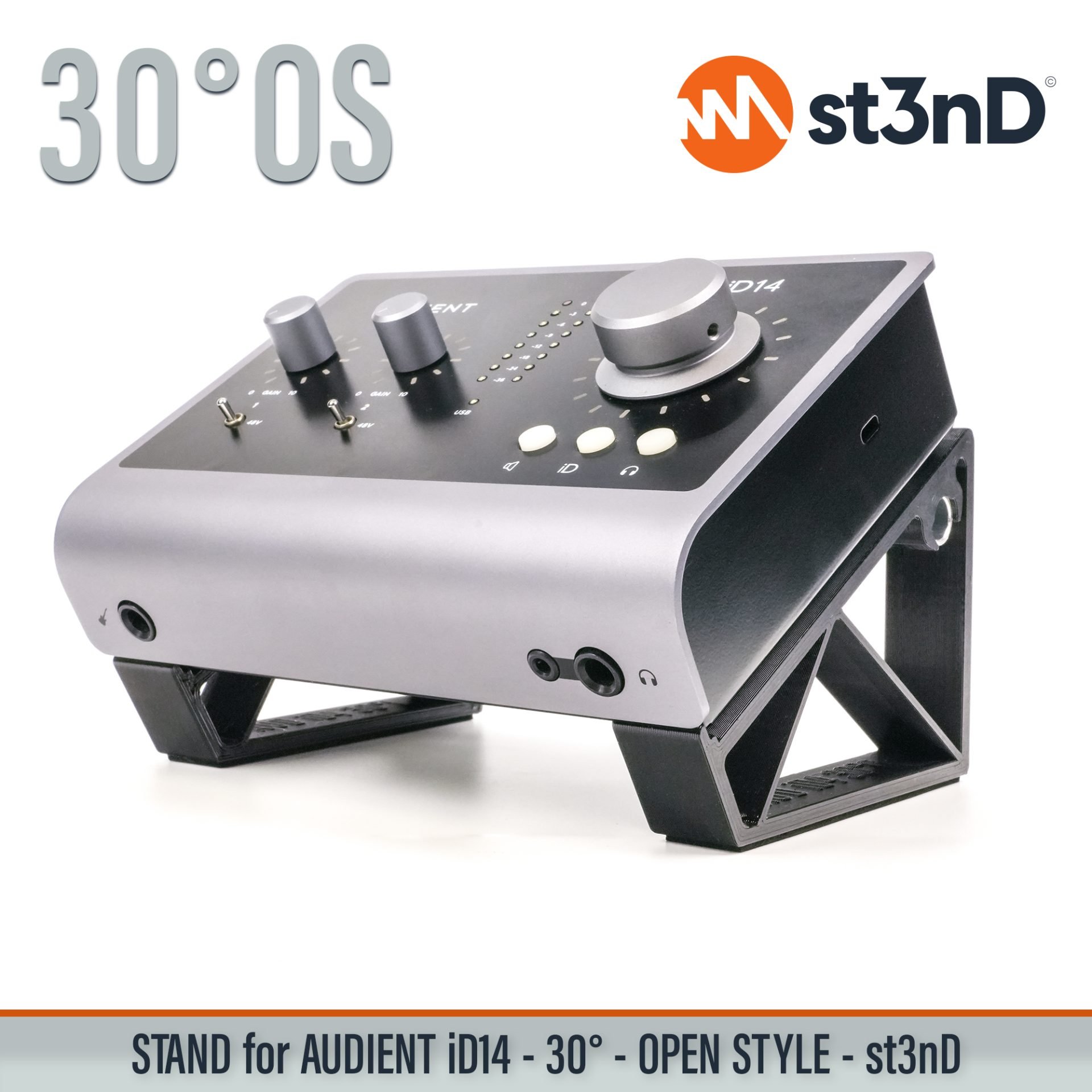 AUDIENT audio device audio interface portable st3nD stand strong studio sturdy AUDIENT iD14 iD14