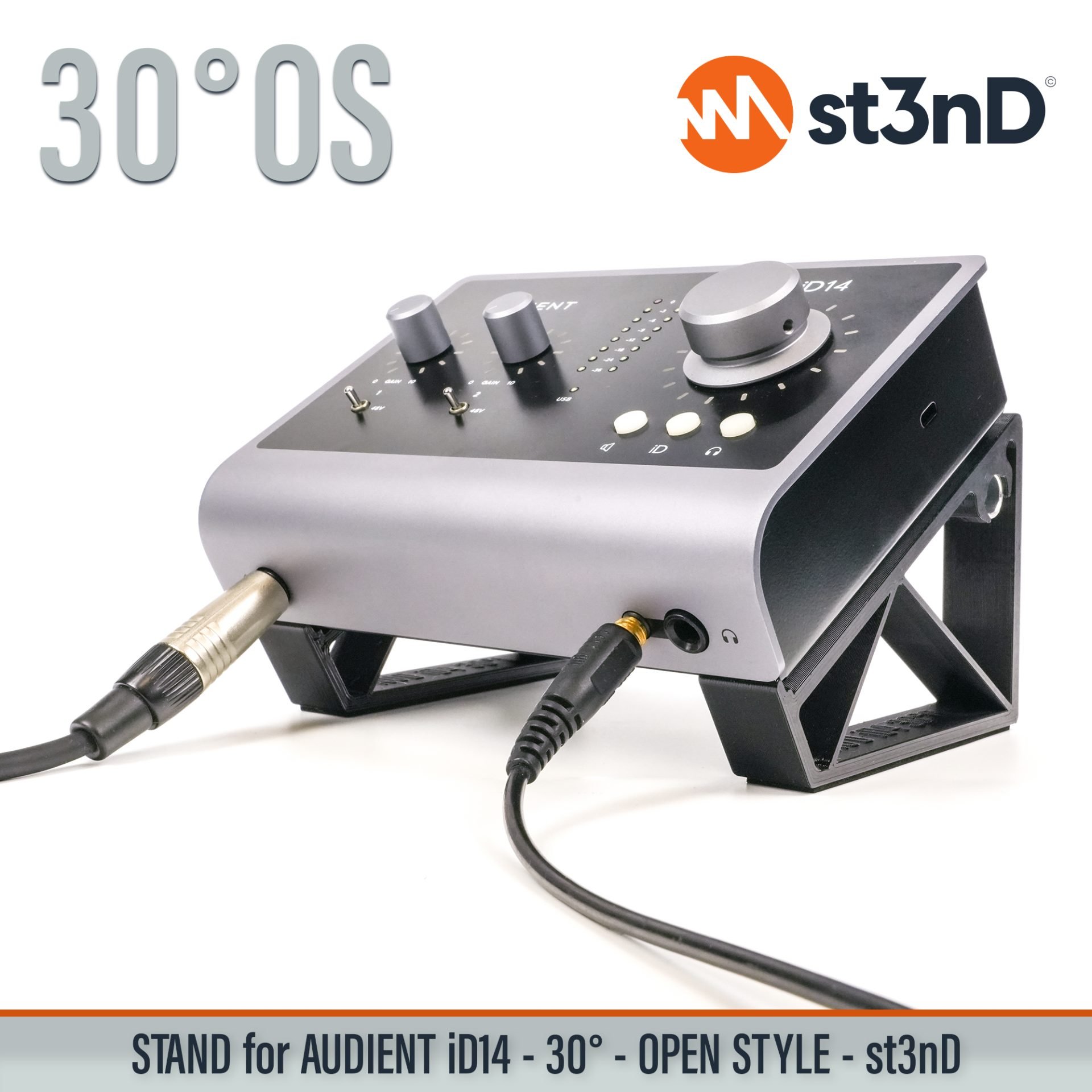AUDIENT audio device audio interface portable st3nD stand strong studio sturdy AUDIENT iD14 iD14