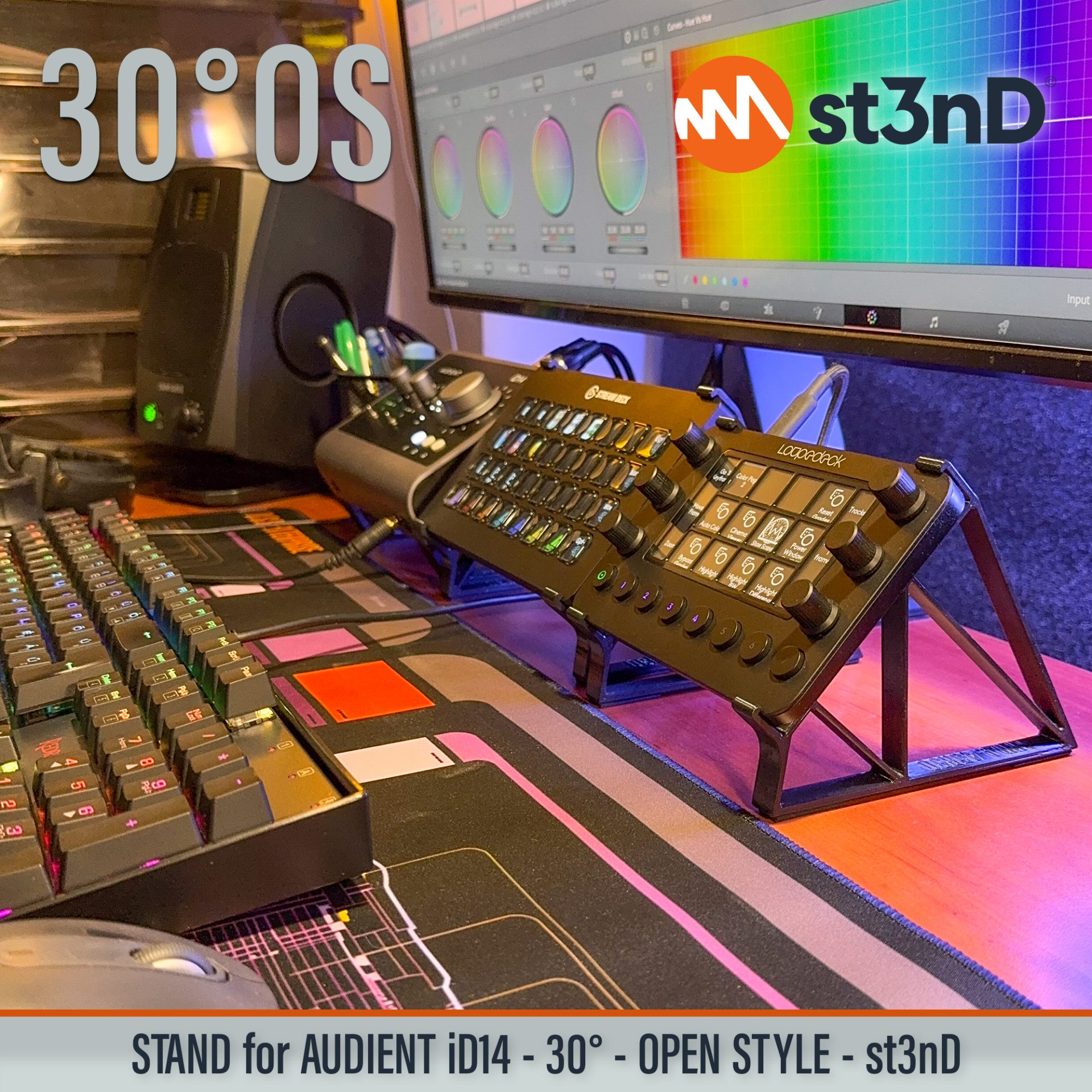 AUDIENT audio device audio interface portable st3nD stand strong studio sturdy AUDIENT iD14 iD14