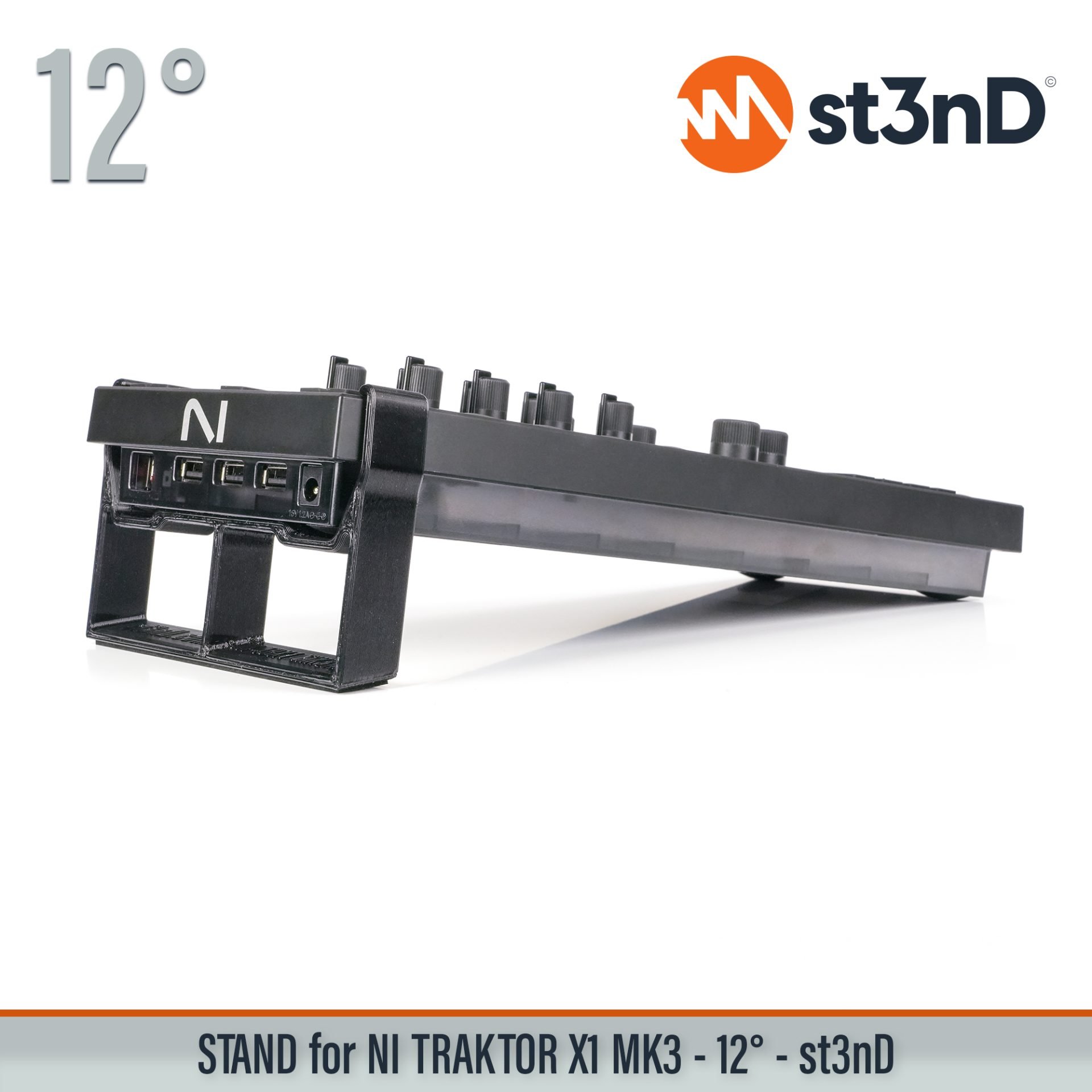 dj controller native instruments NATIVE INSTRUMENTS TRAKTOR X1 Mk3 NI traktor portable st3nD stable stand tilted traktor x1 TRAKTOR X1 Mk3