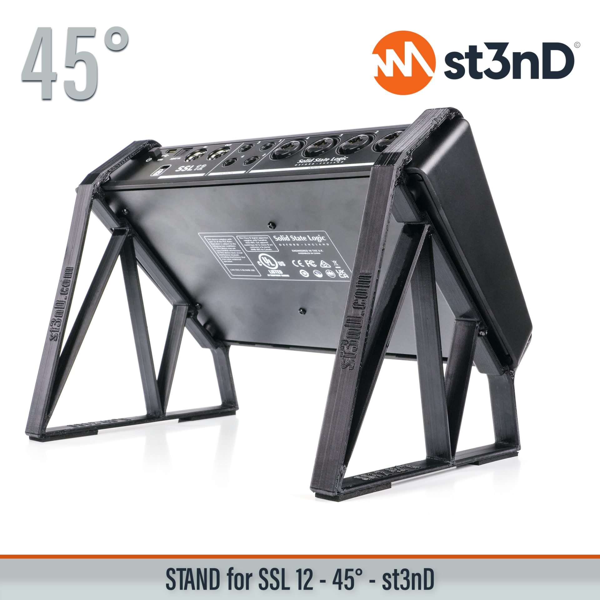 audio interface portable Solid State Logic Solid State Logic SSL 12 sound card ssl SSL 12 ssl usb interface st3nD stable stand strong sturdy tilted