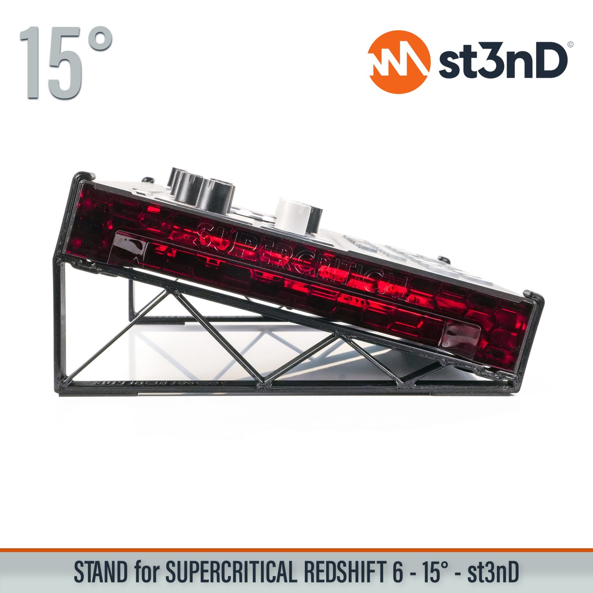 portable st3nD stable stand strong sturdy tilted SUPERCRITICAL REDSHIFT 6 analog synth SUPERCRITICAL REDSHIFT 6 analog synth analog synth